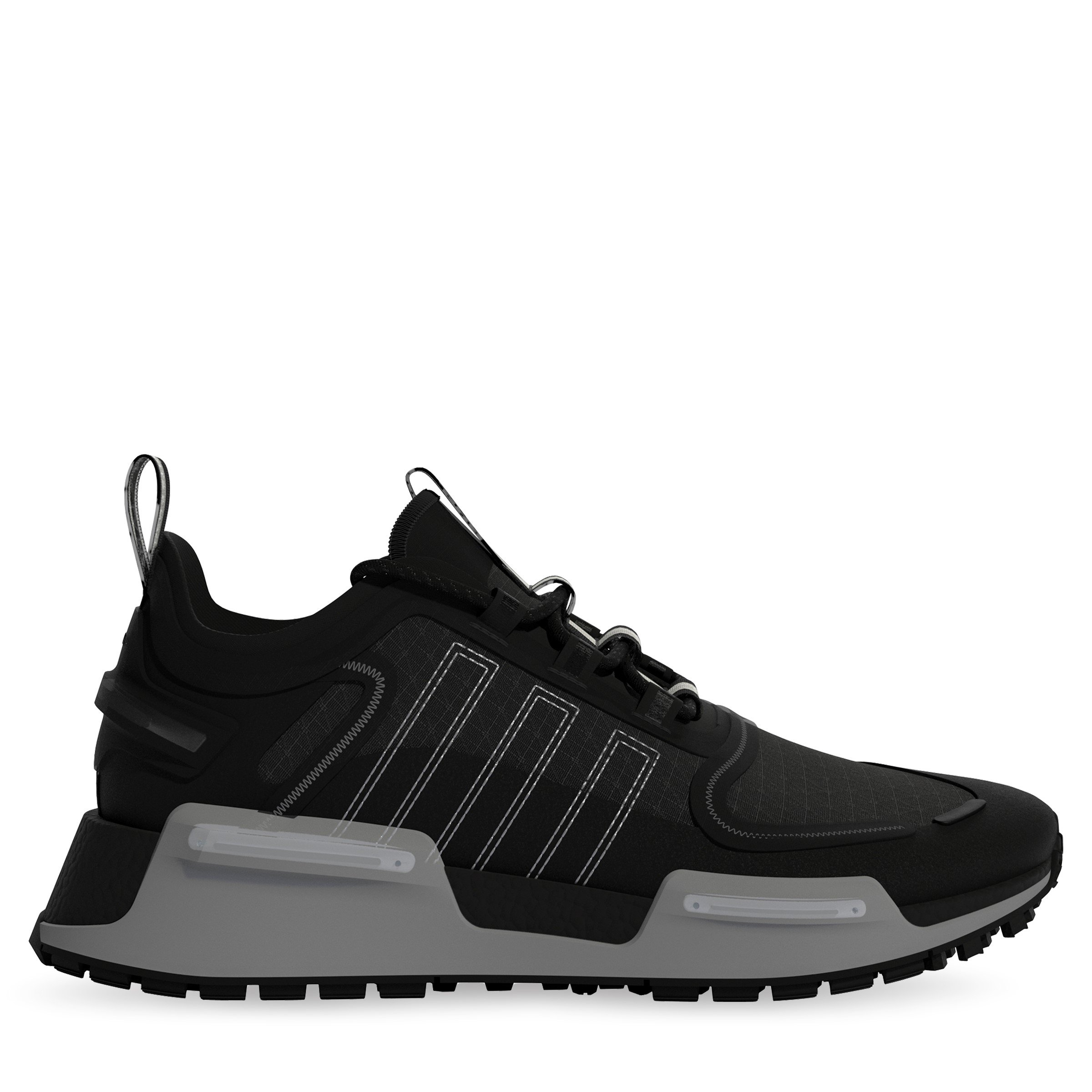 Grey and online white nmd women's