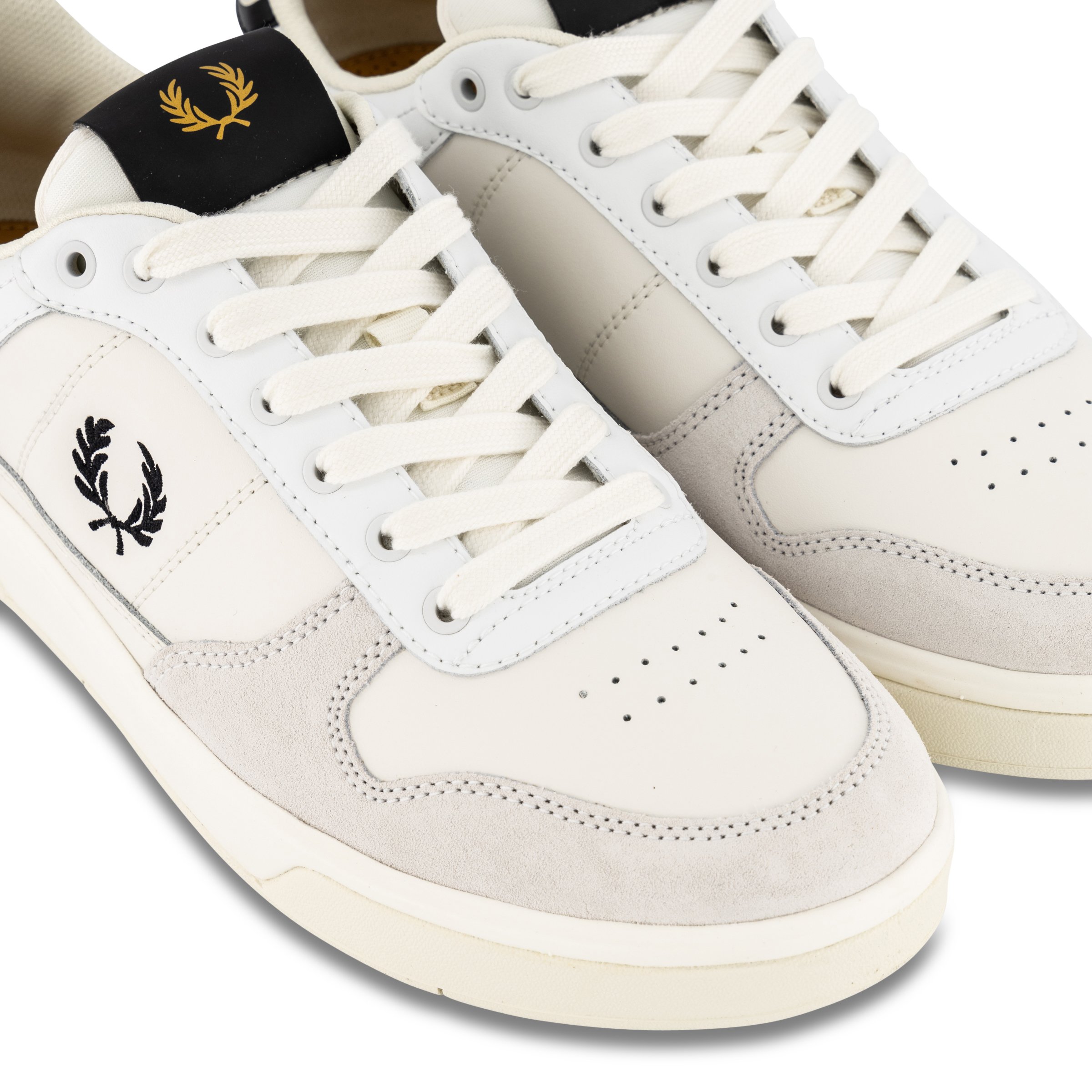 Fred Perry B300 Leather Snow White | Hype DC