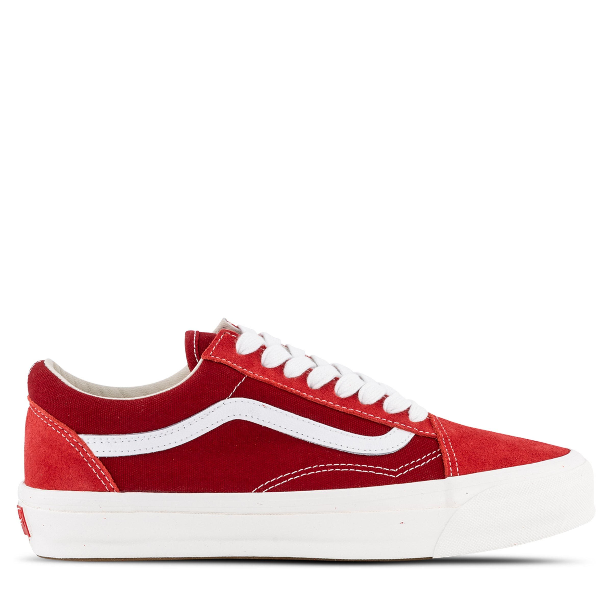 ☆VANS☆ Vans Premium Old School LX Suede Red Red VN000D569I Premium Old Skool Suede Shoe in Red | Vans
