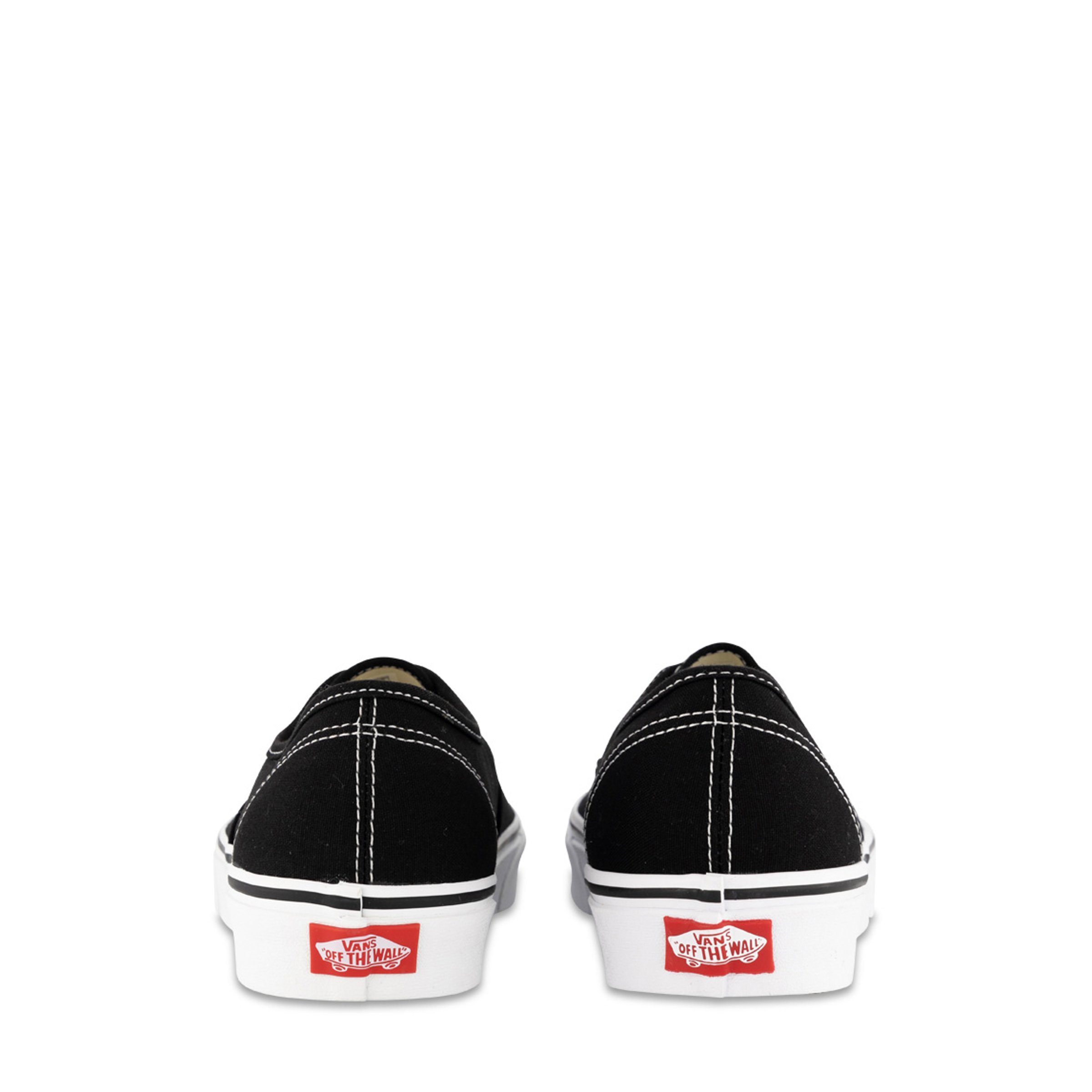 Black hotsell vans back