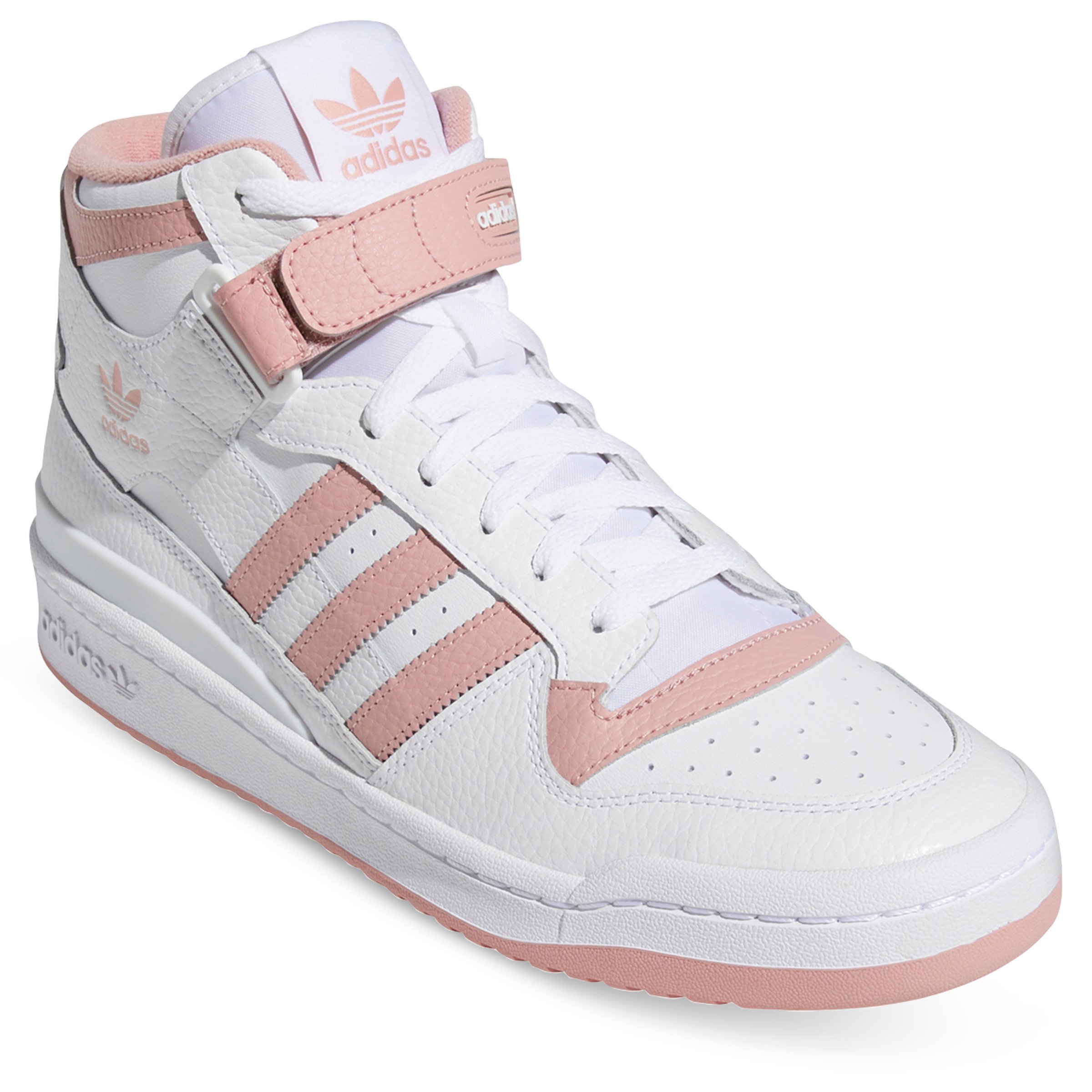 Pink adidas shop high tops
