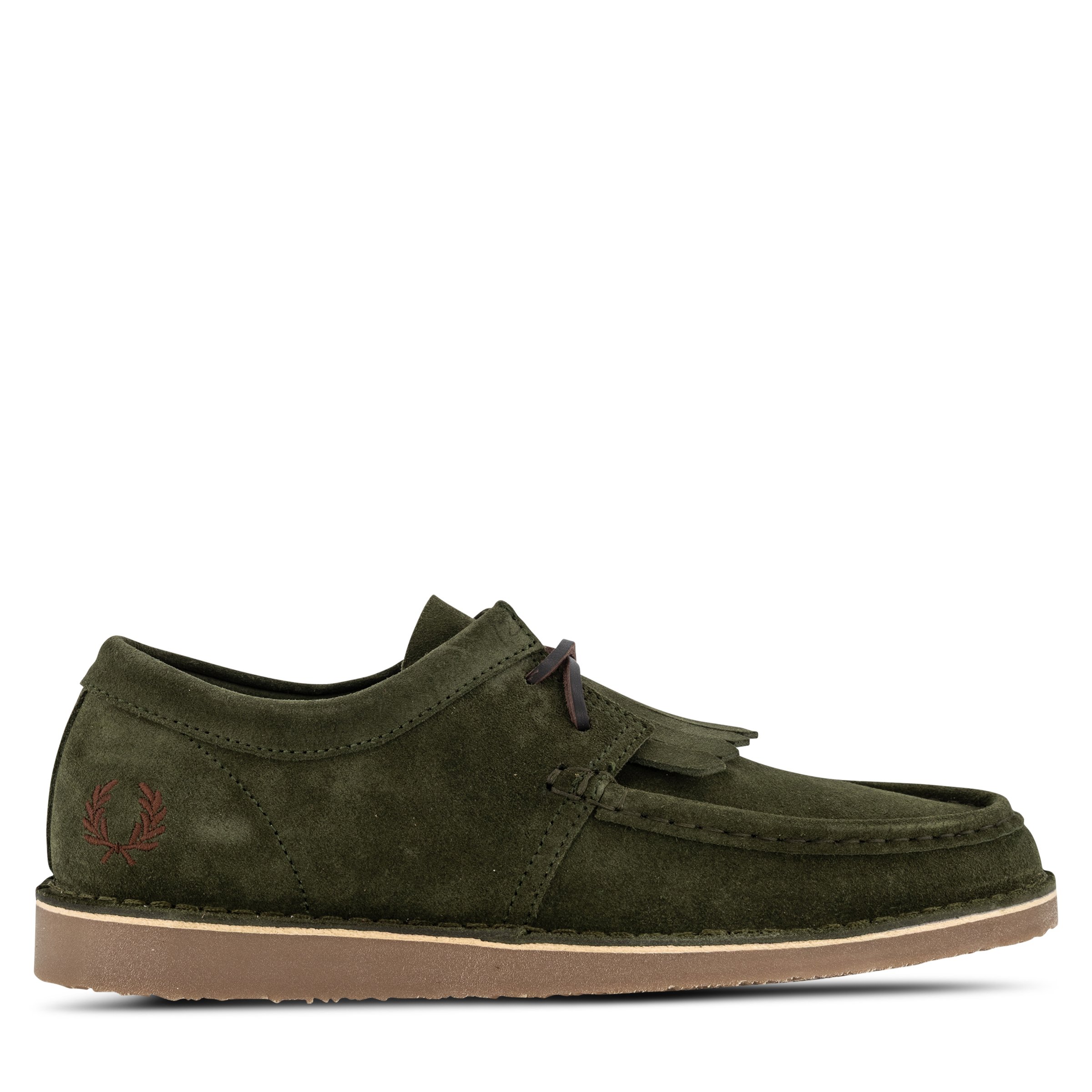 Fred Perry Kenney Low Suede Hunting Green | Hype DC