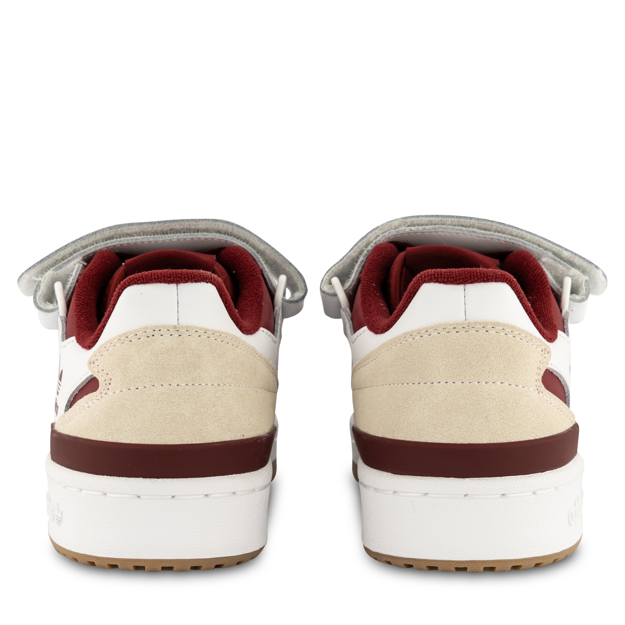 adidas forum low white burgundy