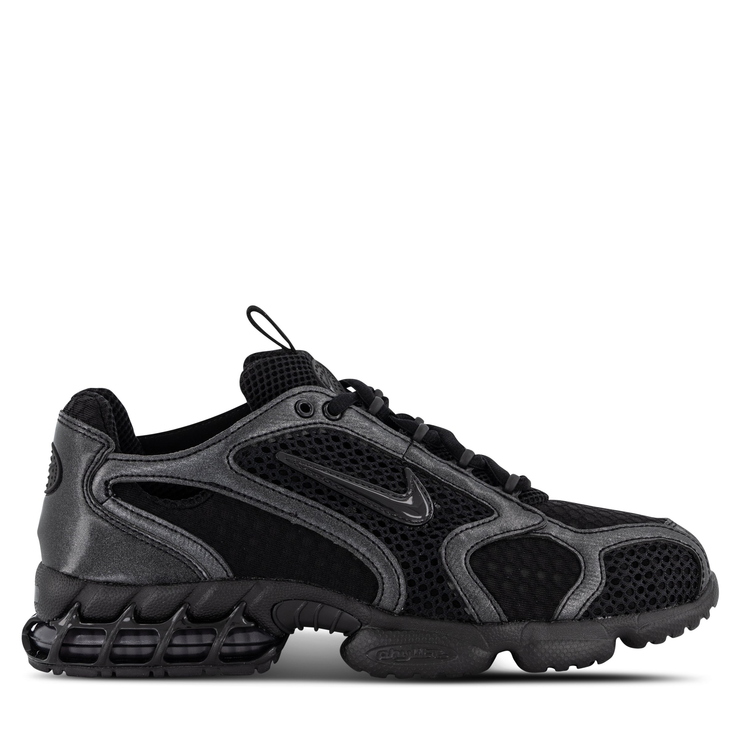 Nike Air Zoom Spiridon Cage 2 Black Black Anthracite Smoke Grey Hype DC