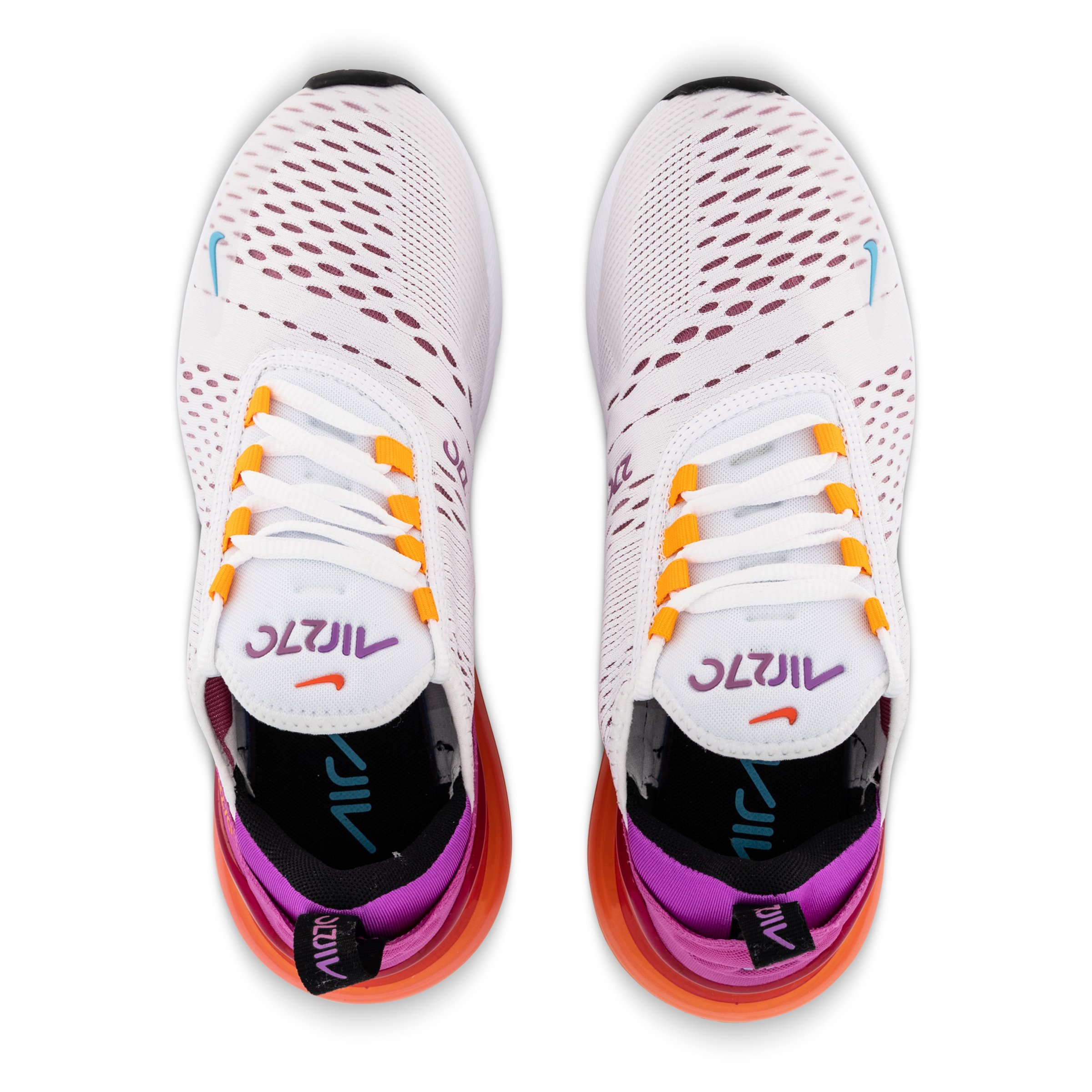 Purple Clearance Nike Nike Air Max 27 White Pink Yellow Nike AIR