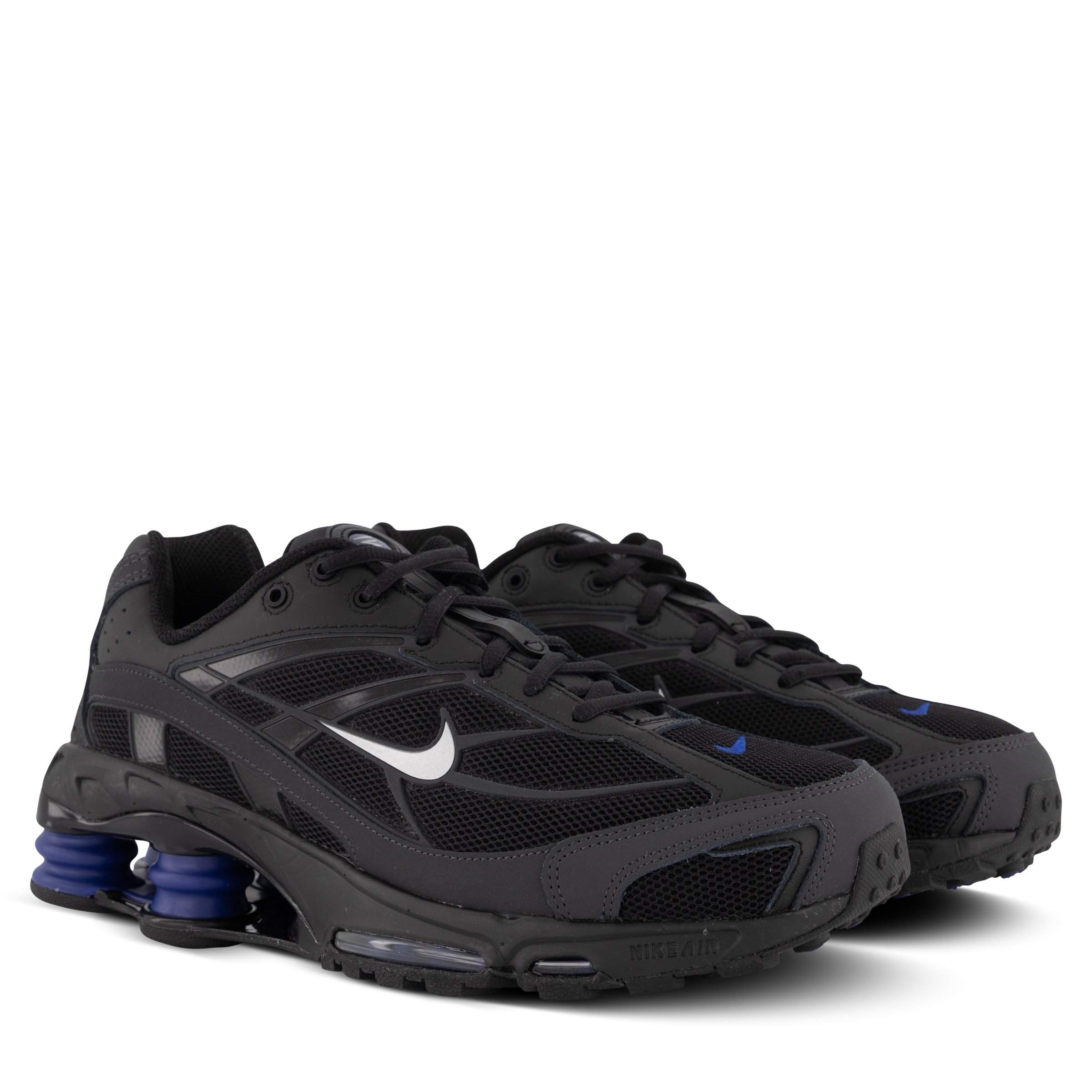 Nike Shox ? Ride 2 Black Metallic Silver Deep Royal Blue IM5999-010 NEW The Nike Shox Ride 2 brings that 2000s energy no matter what  main image 4
