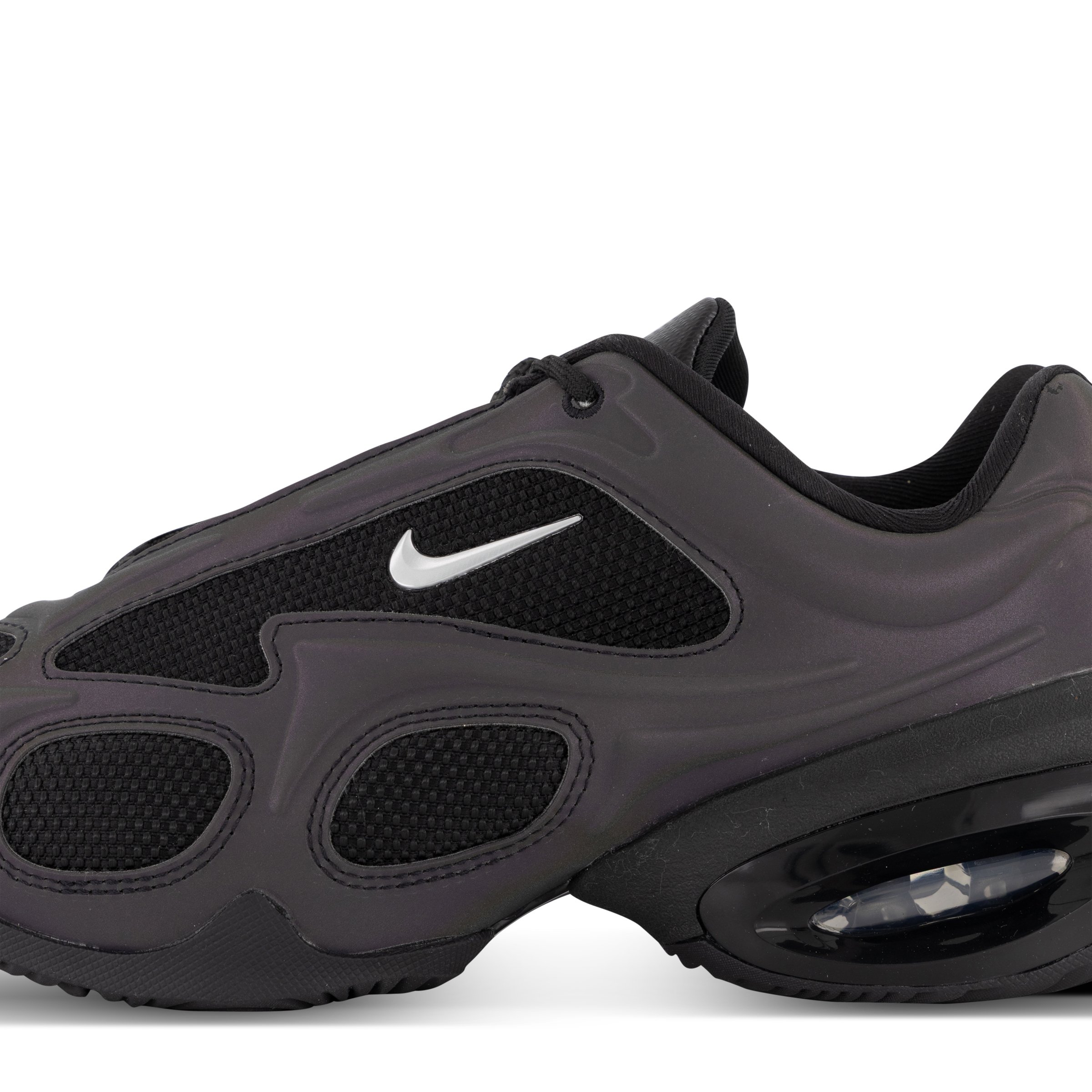 Nike Air Max Musa Reflective Womens Black/Metallic Silver-Multi 