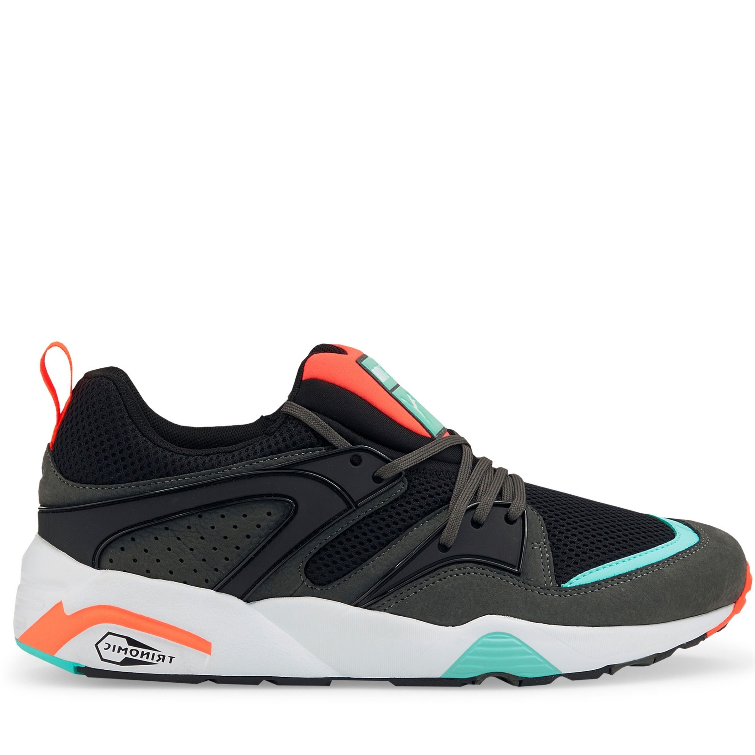 Puma Blaze of Glory Reverse Classics Black Steel Gray Fiery Coral Hype DC