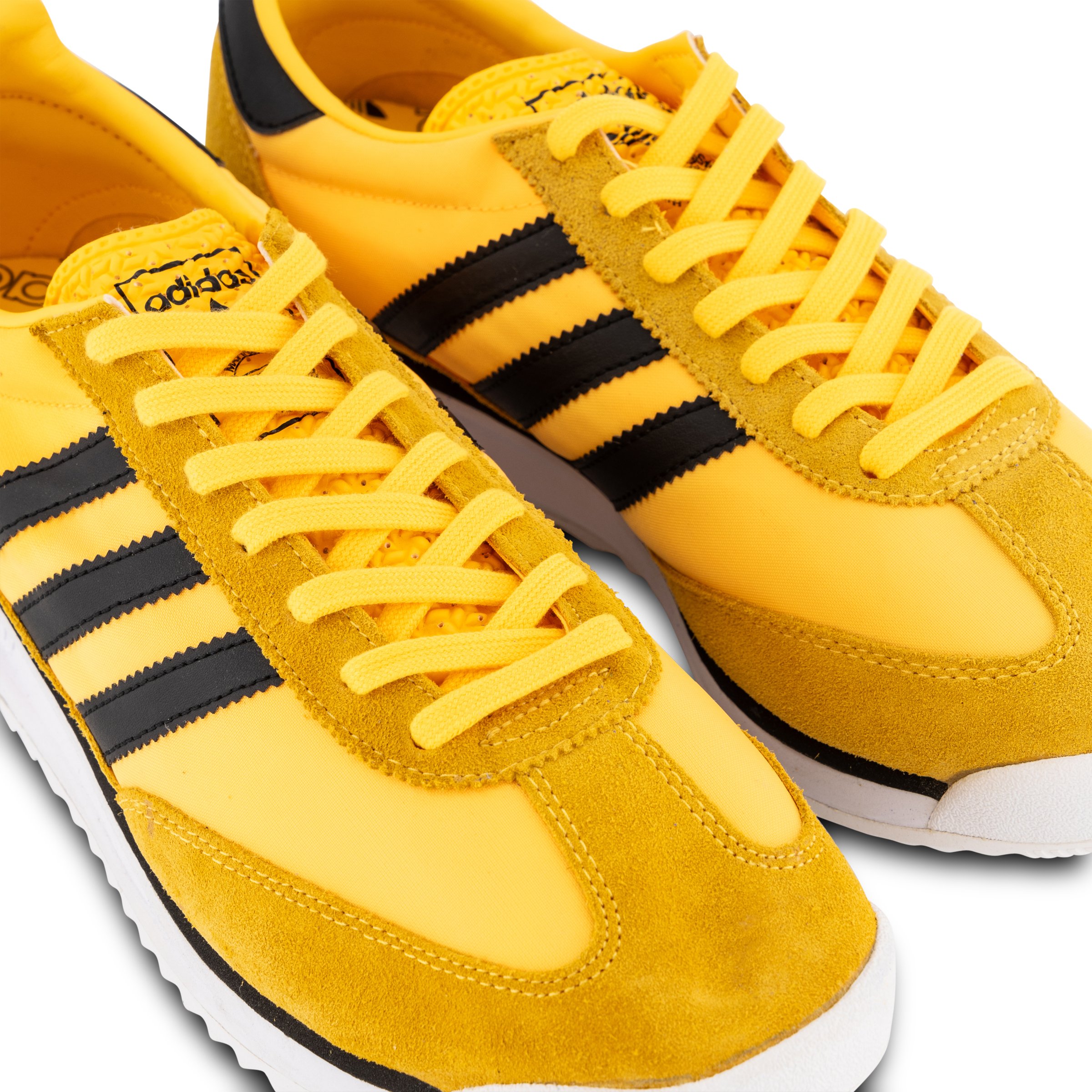 adidas Originals SL 72 RS Spark Yellow Black White Hype DC