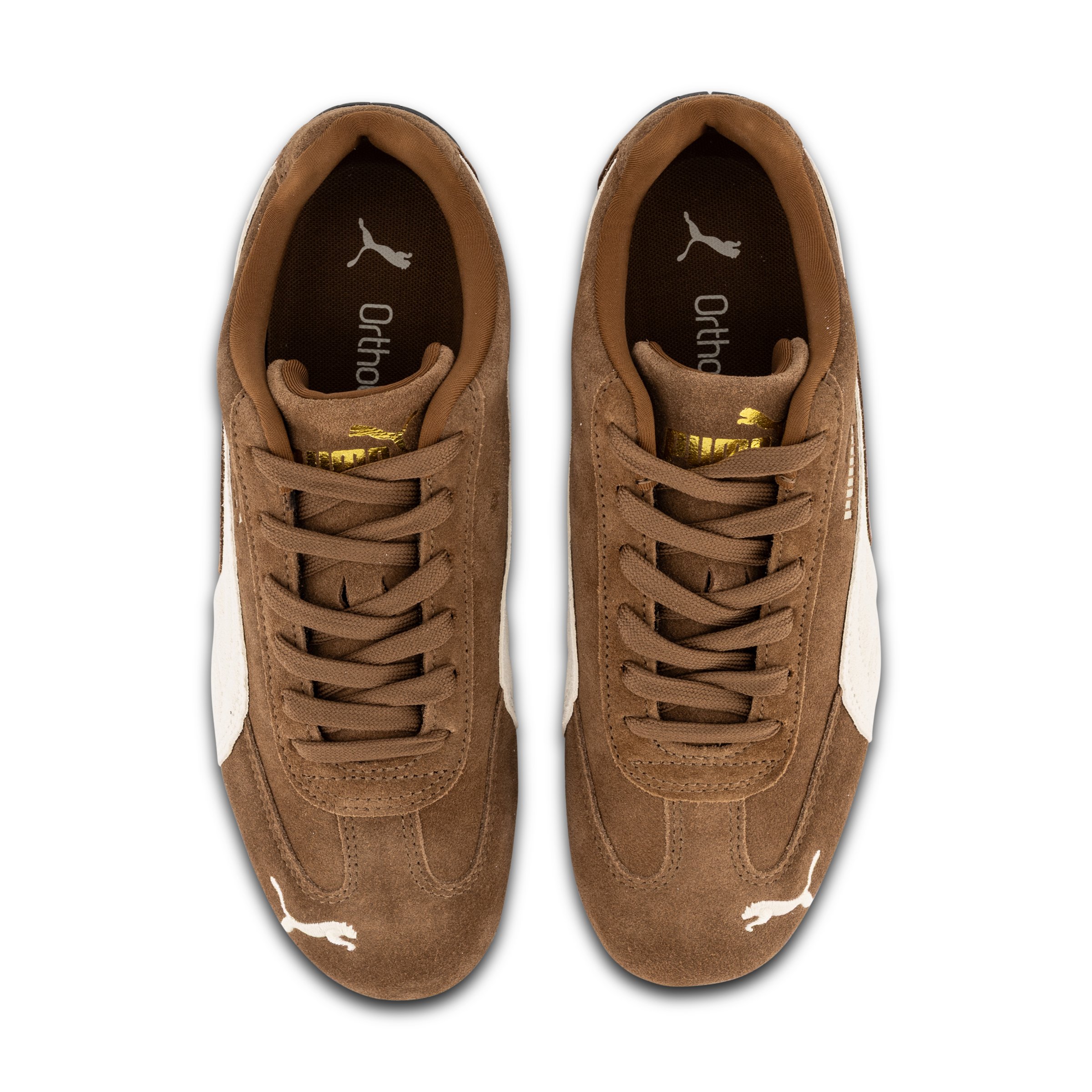Puma Speedcat OG Sneakers in Haute Coffee/Frosted Ivory