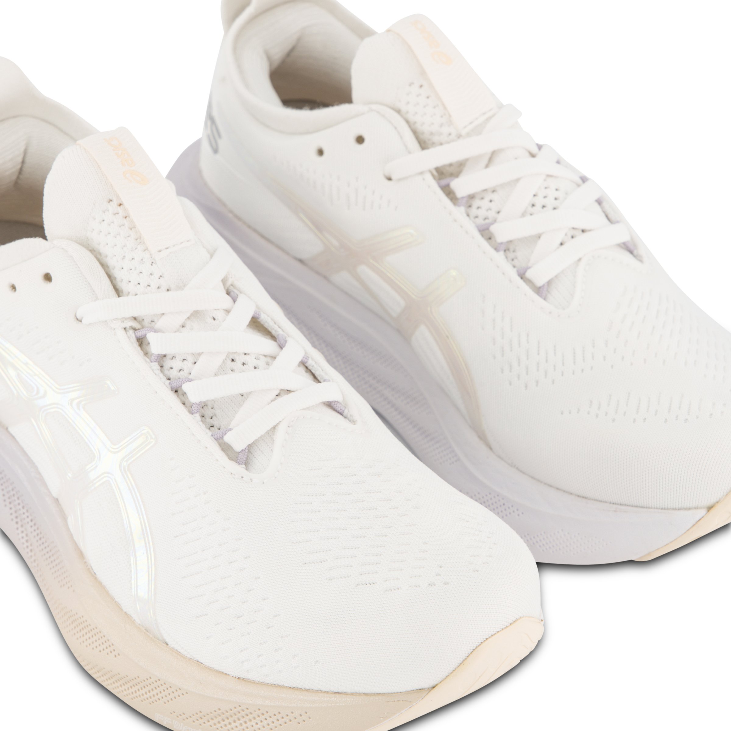 Women's GEL-NIMBUS 25 ANNIVERSARY, White/Rose Dust, Running Shoes