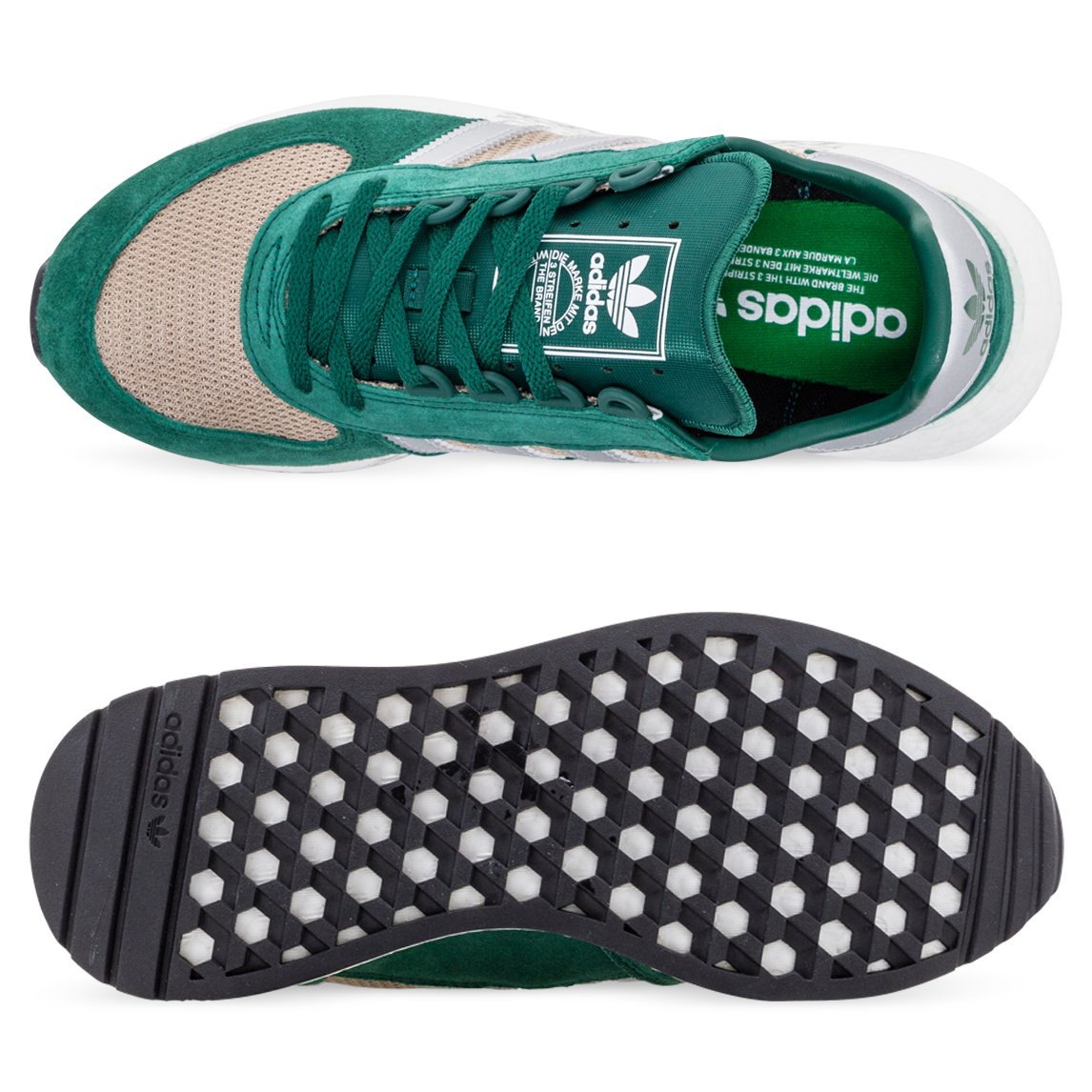 adidas Originals MARATHON TECH Collegiate Green Silver Metallic