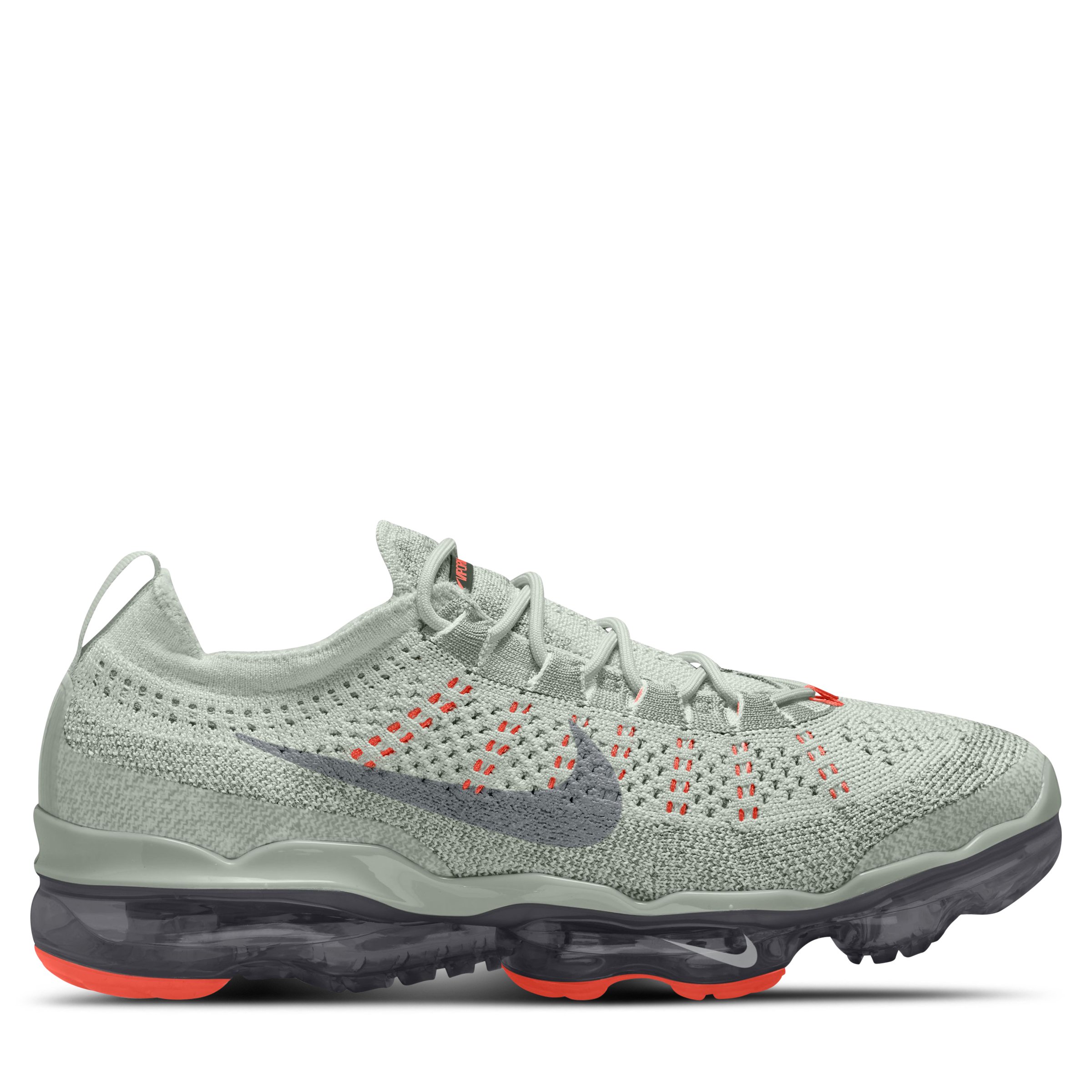 Nike Air Vapormax 2013 Flyknit Light Silver Smoke Grey Picante Red Hype DC
