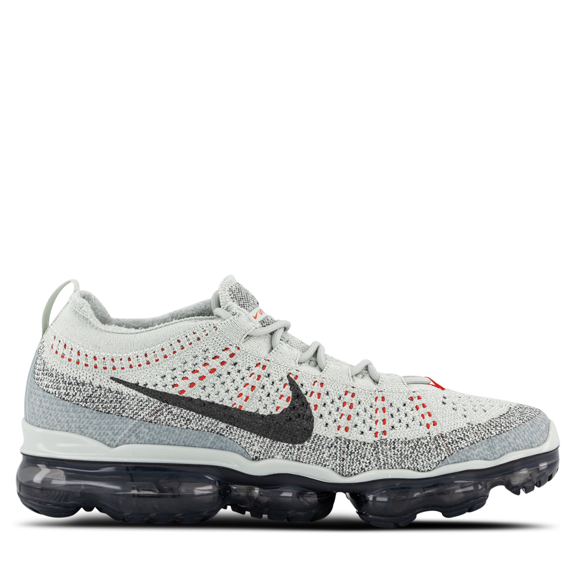 Nike Air Vapormax 2013 Flyknit Light Silver Smoke Grey Picante Red Hype DC