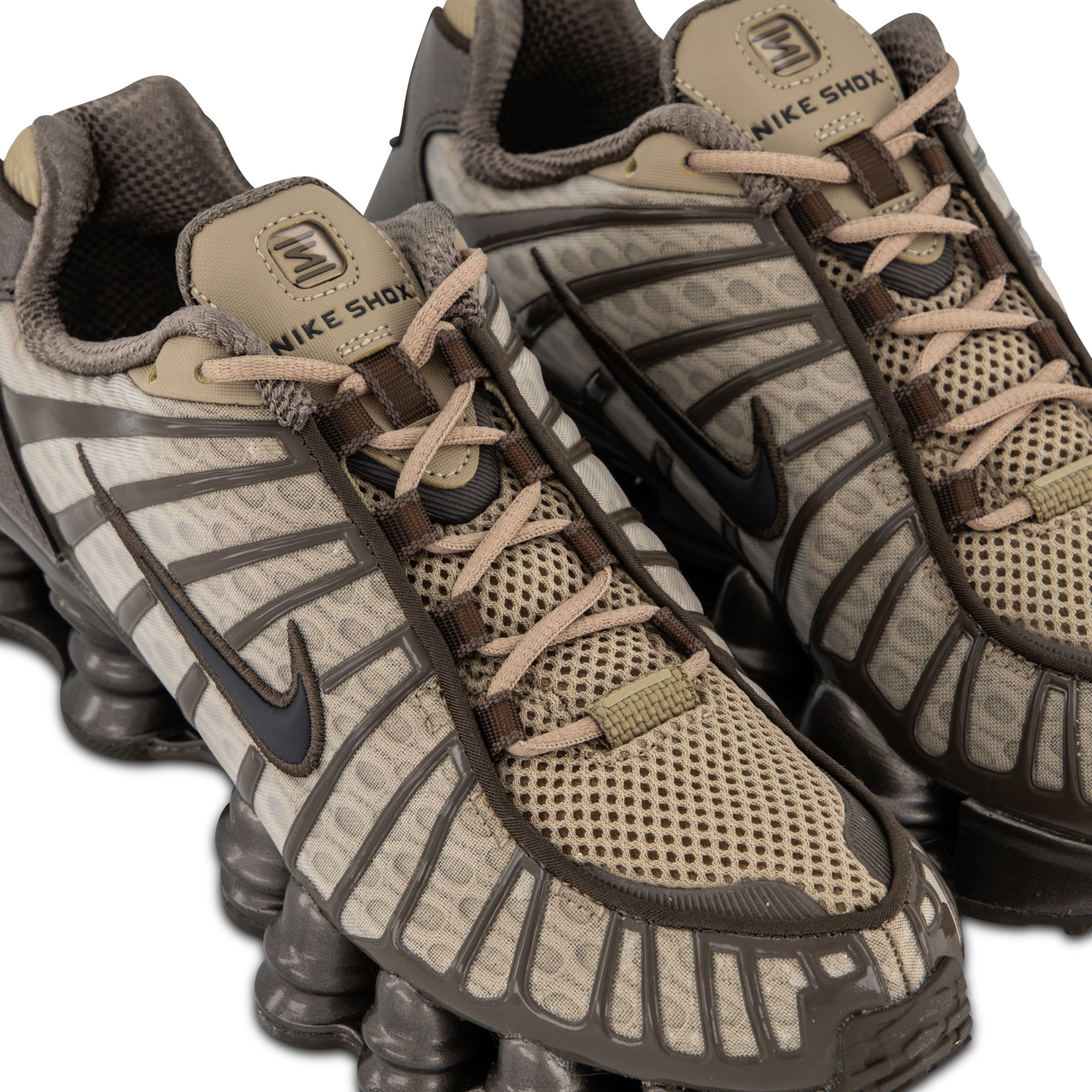 Shox TL Womens Khaki/Off Noir-Ironstone | Hype DC