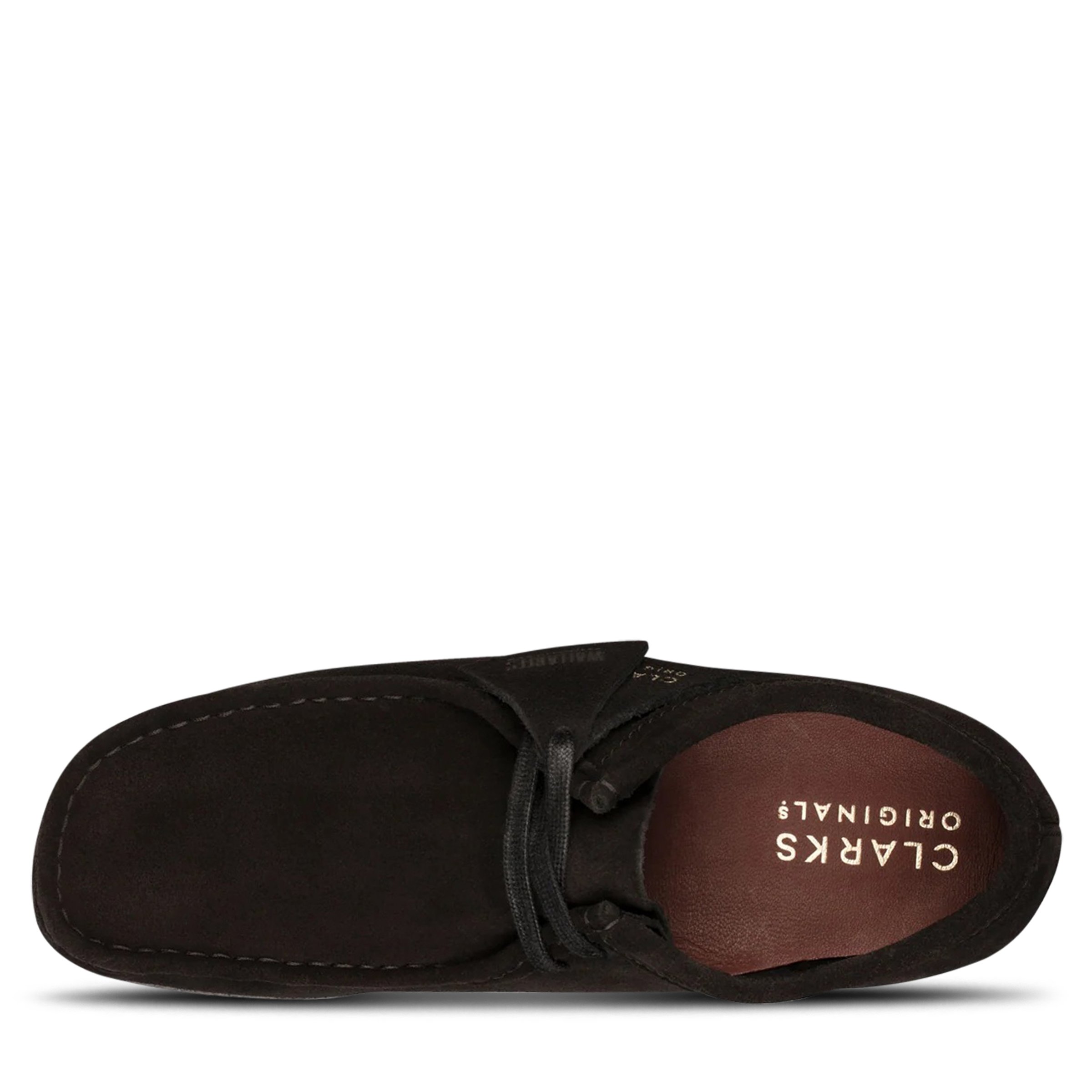 靴 CLARK'S ORIGINALS Wallabee Black Suede Clarks ORIGINALS Mens Wallabee Suede Leather Black Shoes 8
