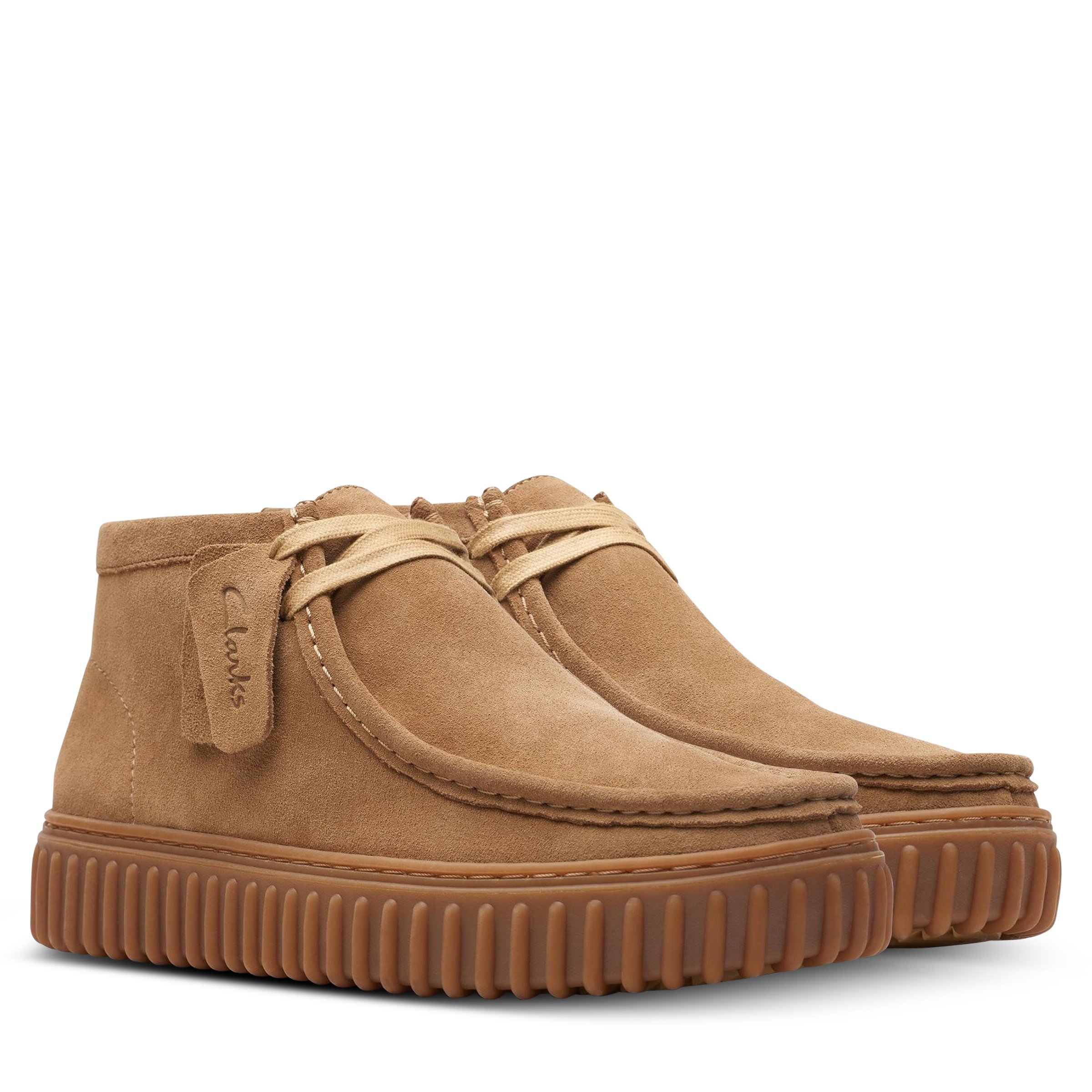 Clarks Originals Torhill Hi Dark Sand Suede Hype DC