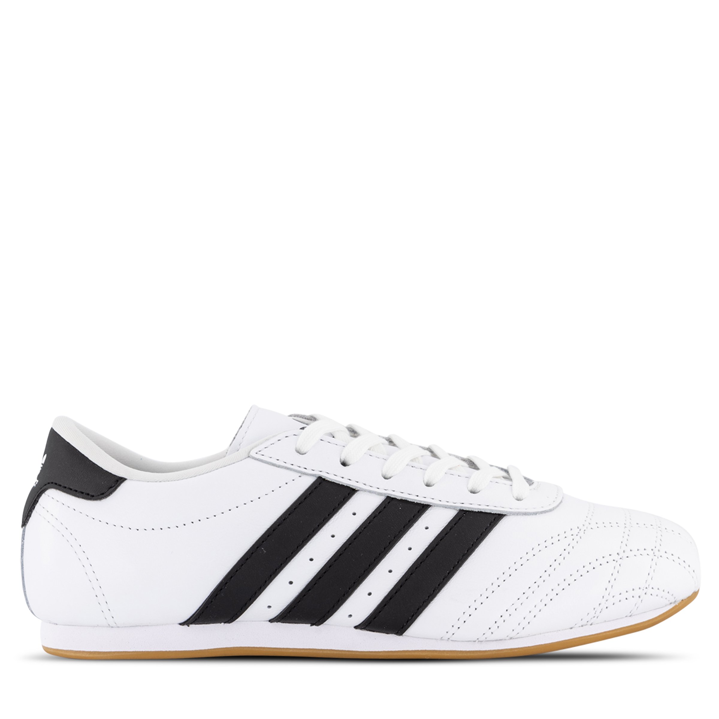 Womens white adidas shoes with black stripes online