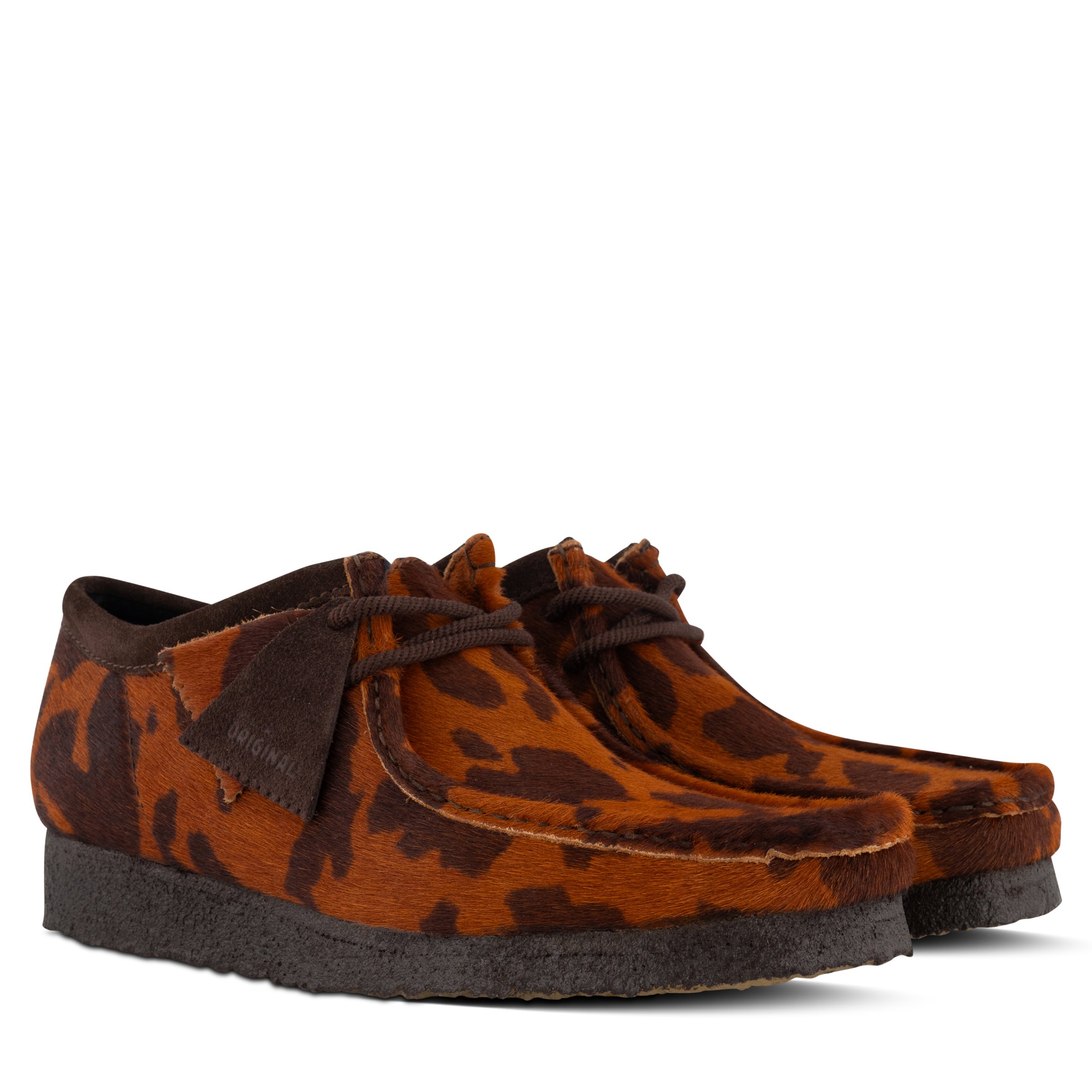 Clarks Originals Wallabee Brown Cow Print | Hype DC