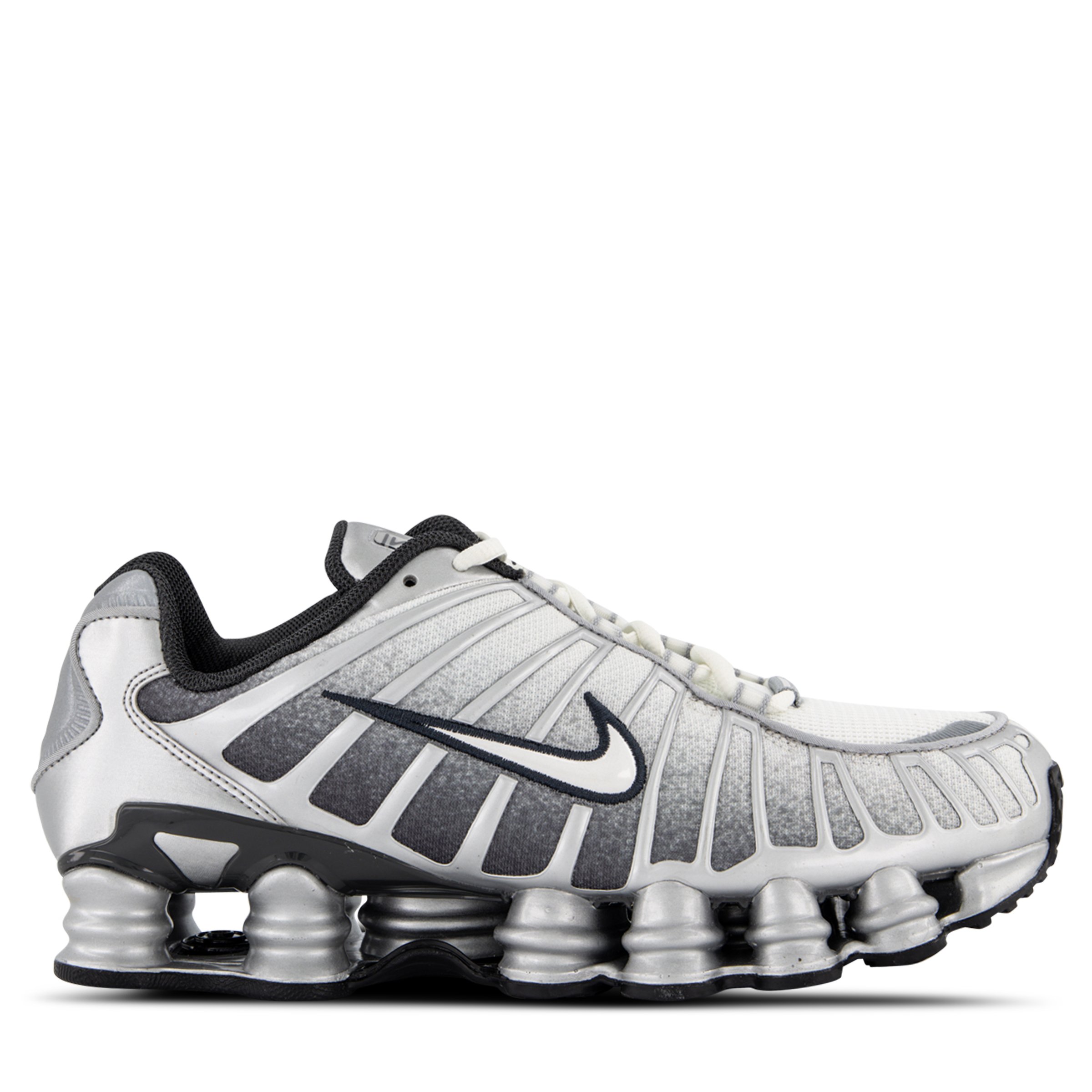 Nike Shox TL Fade Metallic Silver/Summit White-Wolf Grey