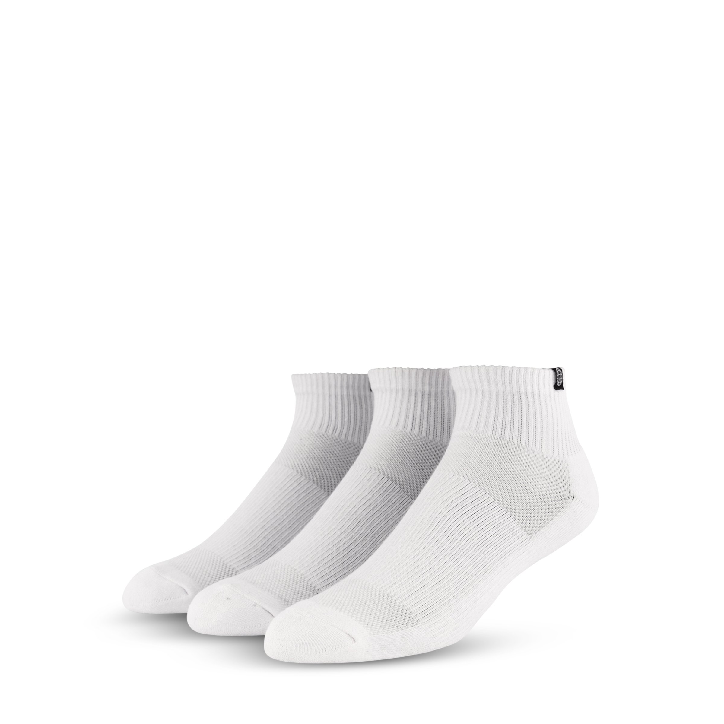 ANKLE SOCK 3 PACK WHITE (3.5-6)