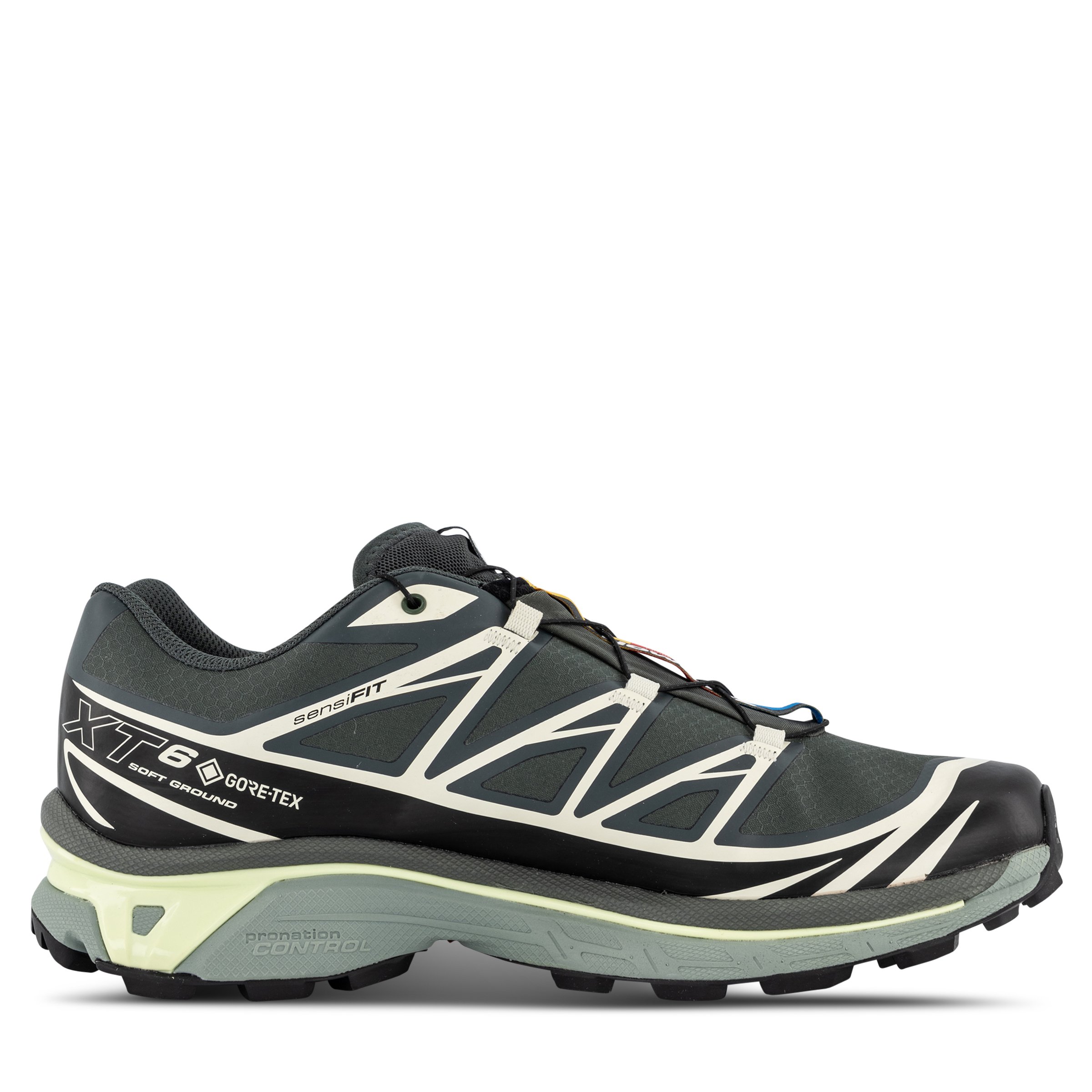 Salomon XT 6 Gore Tex Urban Chic Black Lime Cream Hype DC