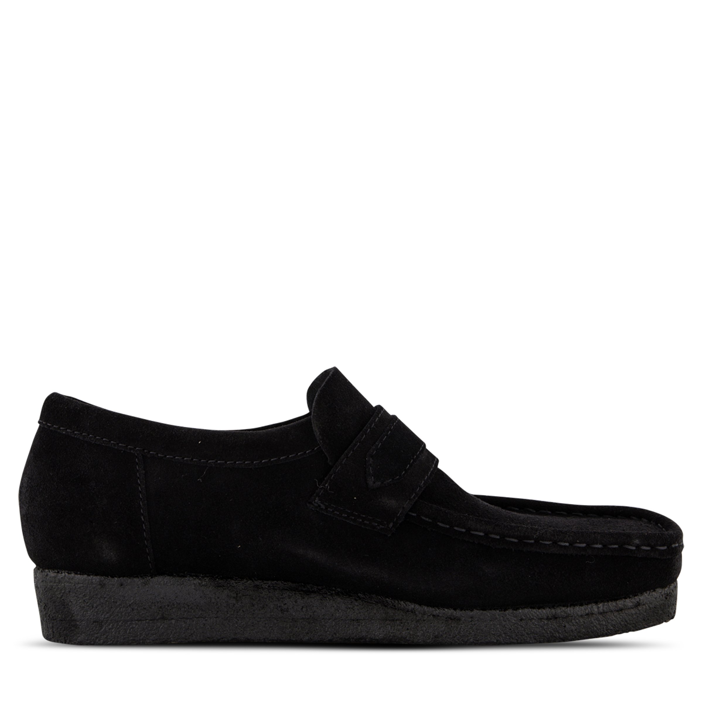Clarks Originals Wallabee Loafer Black Suede | Hype DC