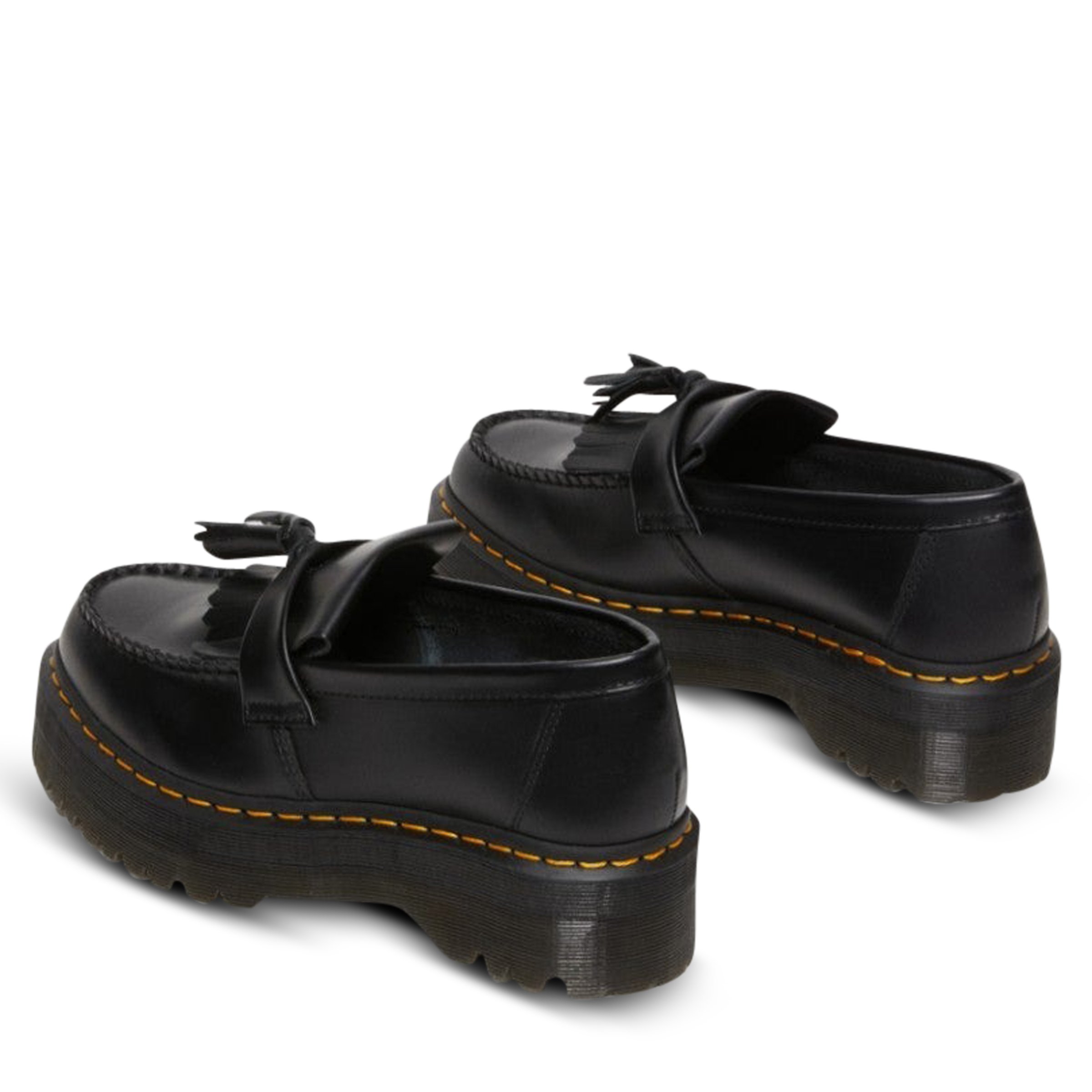 Dr Martens Adrian Quad Tassel Loafer Black Smooth | Hype DC