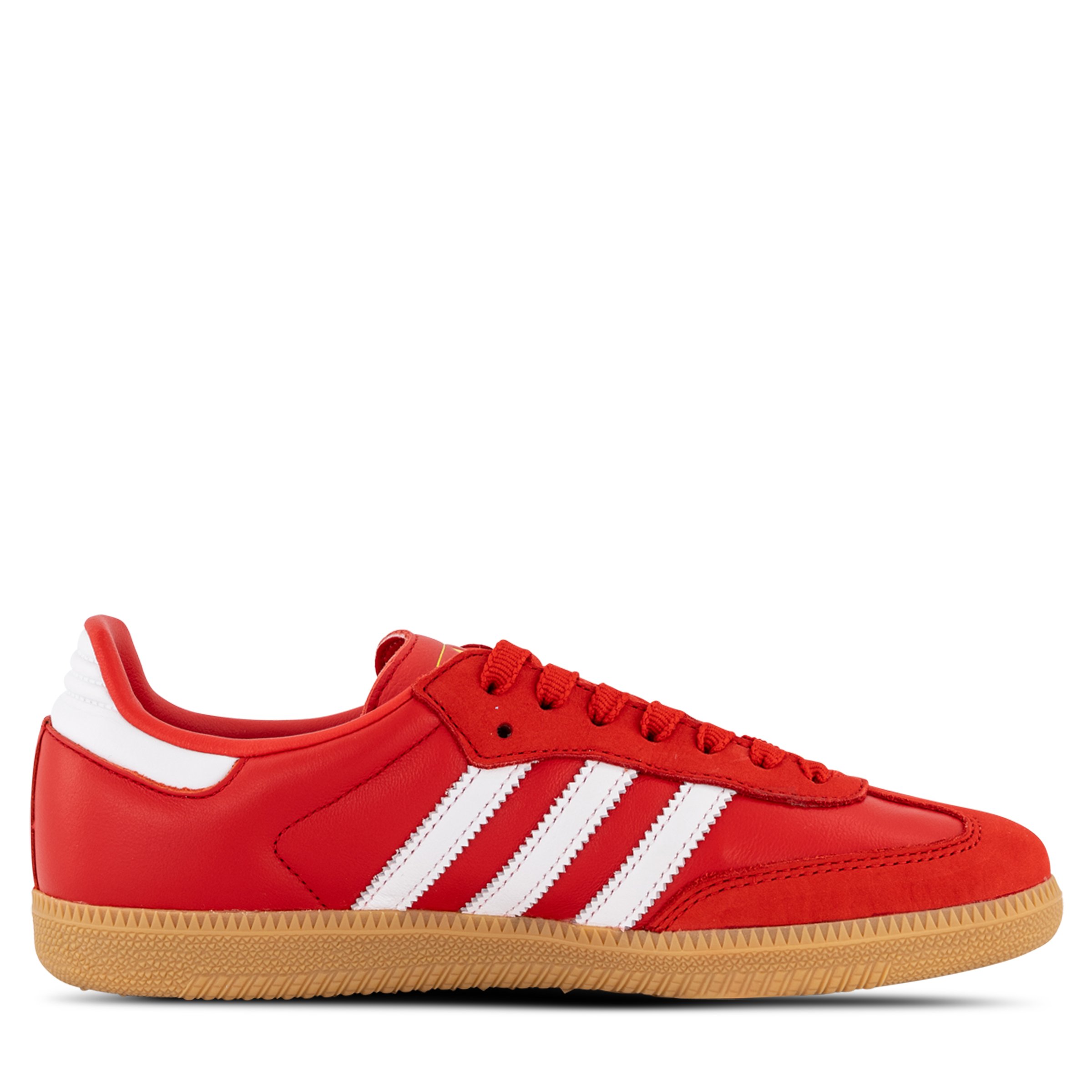 adidas Originals Samba OG Womens Better Scarlet Cloud White Gold Metallic Hype DC