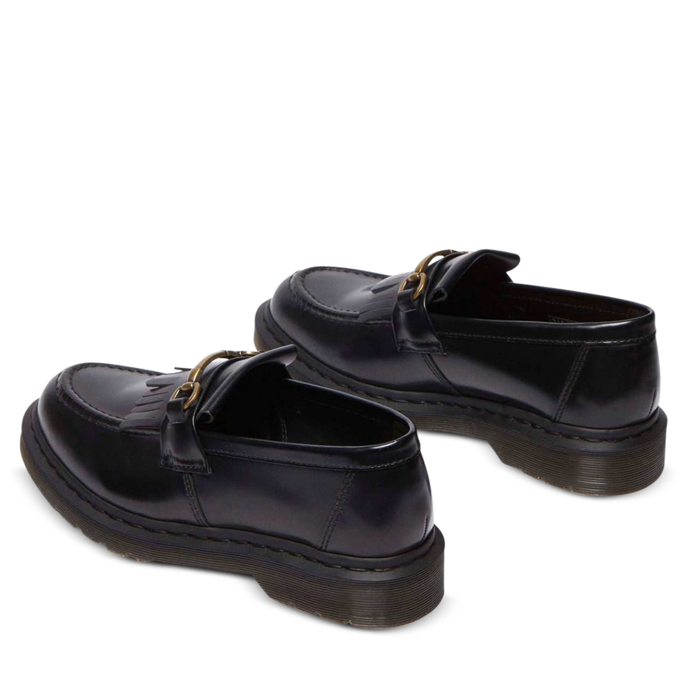 Dr Martens Adrian Snaffle Loafer Black Polished Smooth | Hype DC Dr Martens Adrian Snaffle Loafer Black Polished Smooth | Hype DC