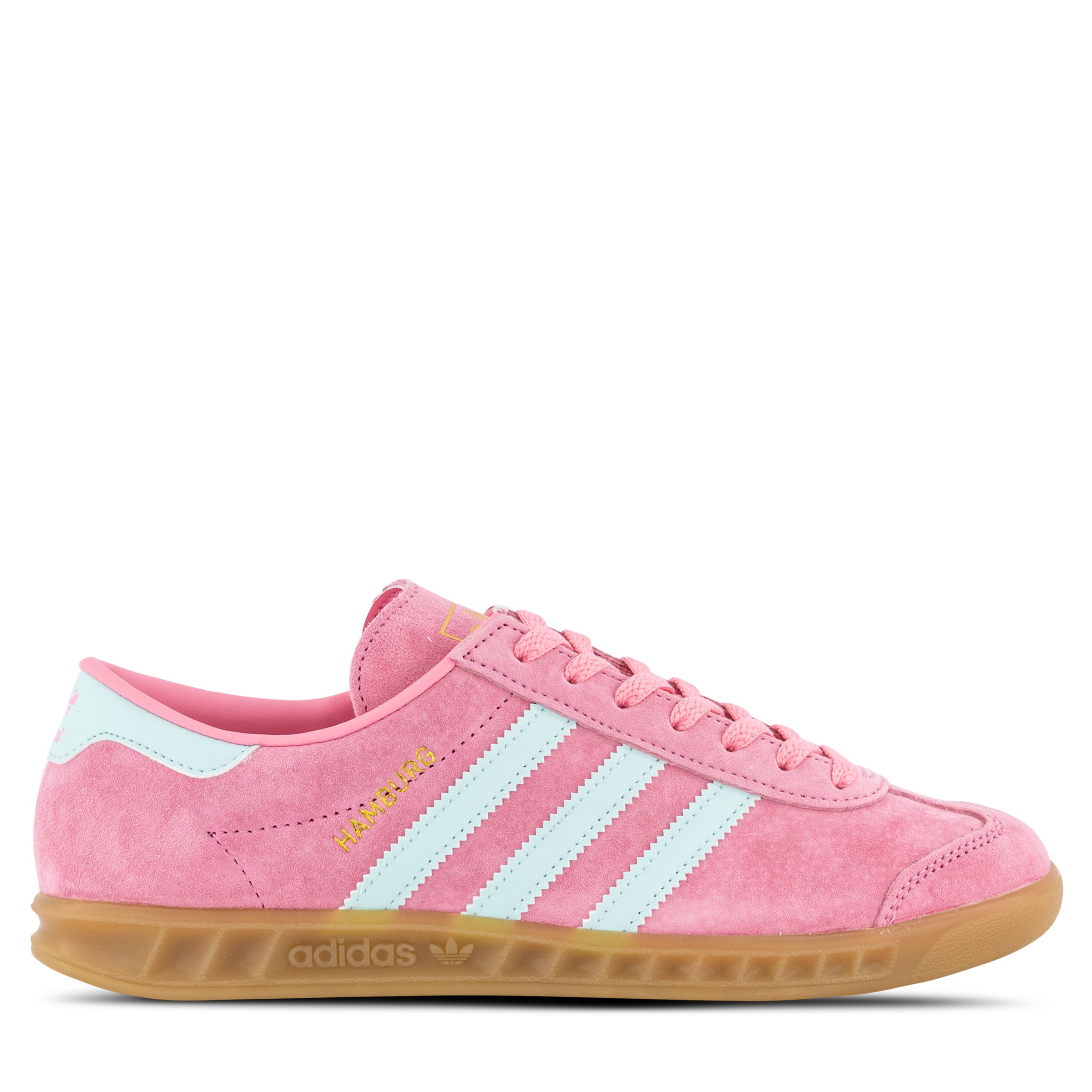 adidas Originals Hamburg Womens Bliss Pink/Semi Flash Aqua/Gum ...