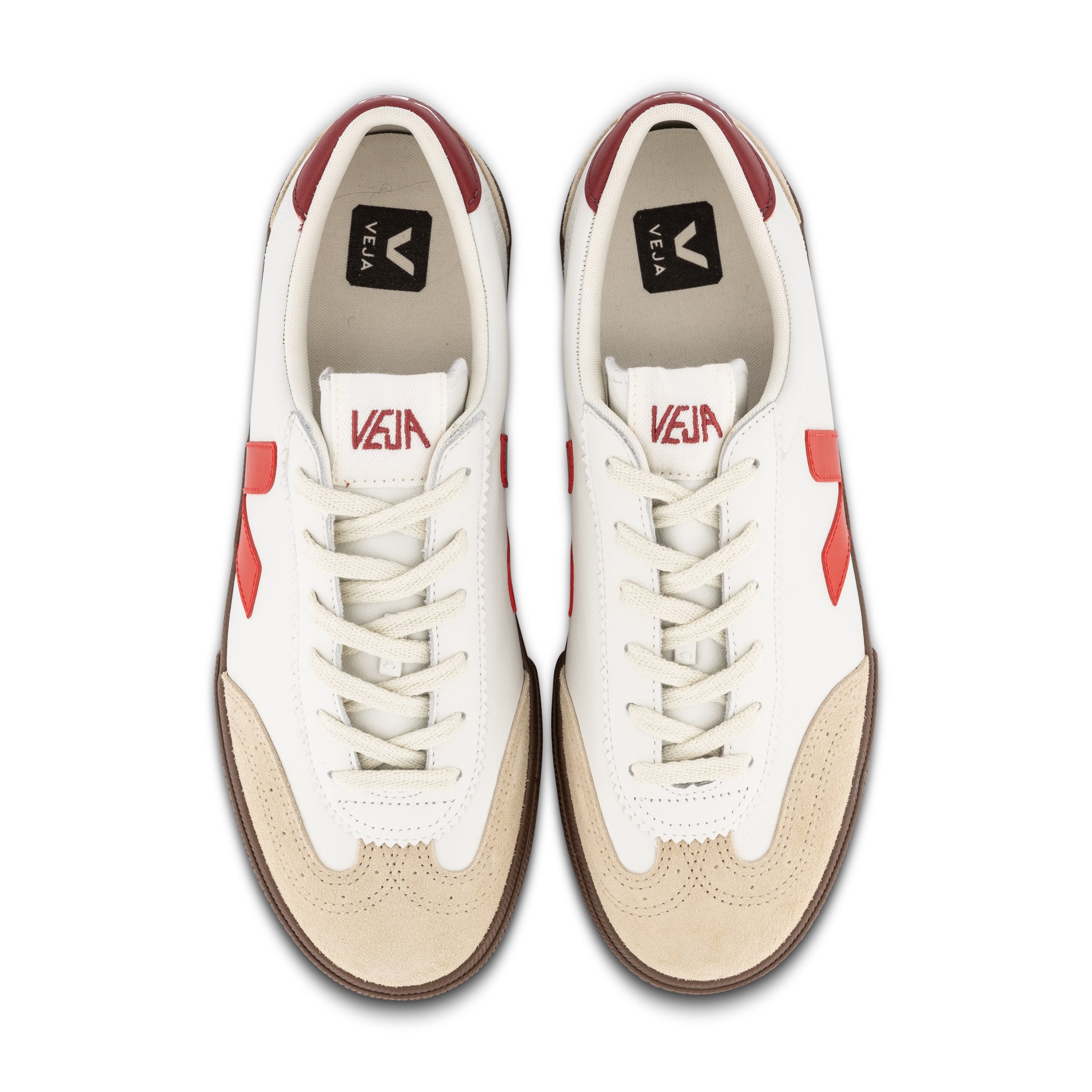 VEJA Volley Womens White/Pekin/Bark | Hype DC