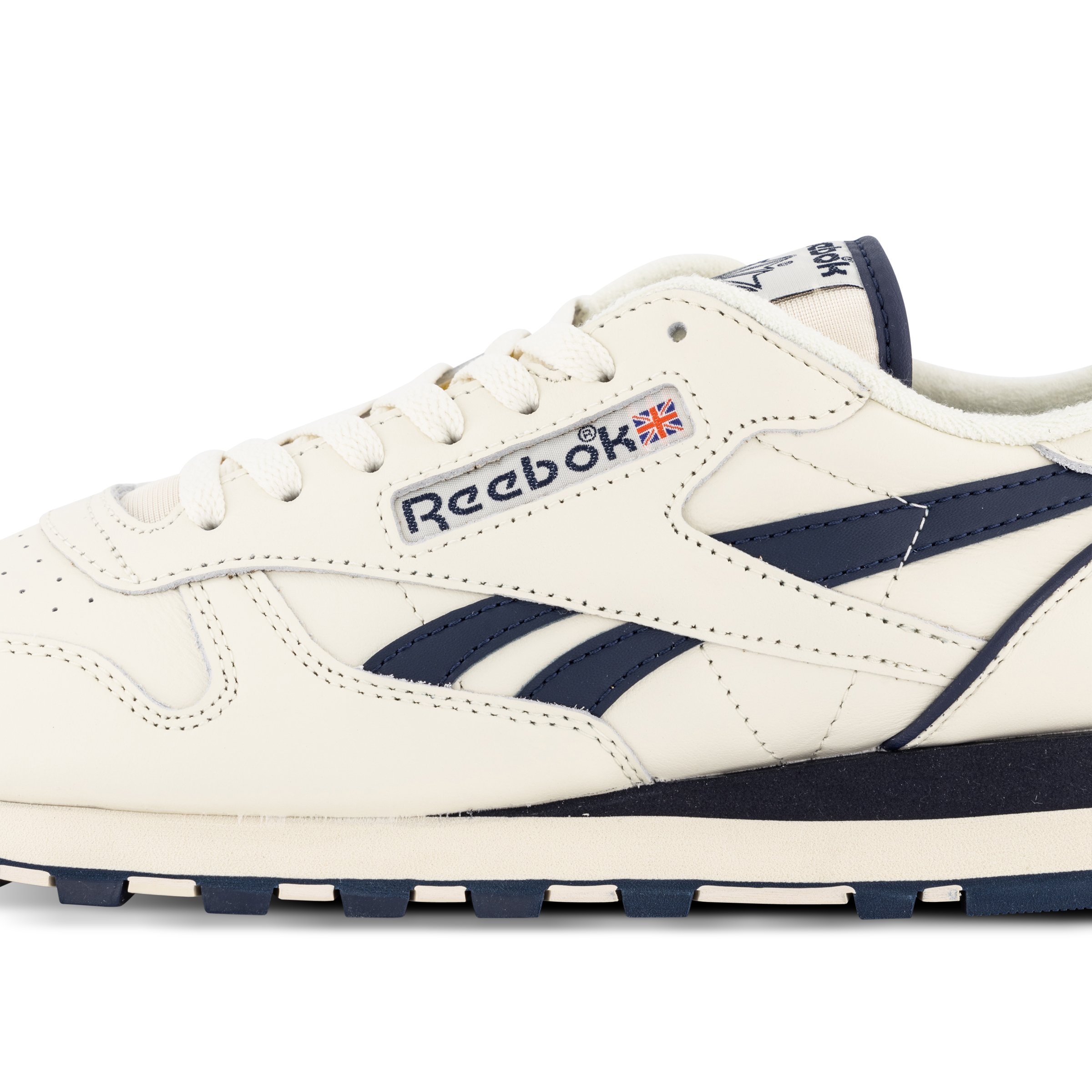 Reebok Classic Leather 1983 Vintage Vintage Chalk Vector Navy Alabaster Hype DC