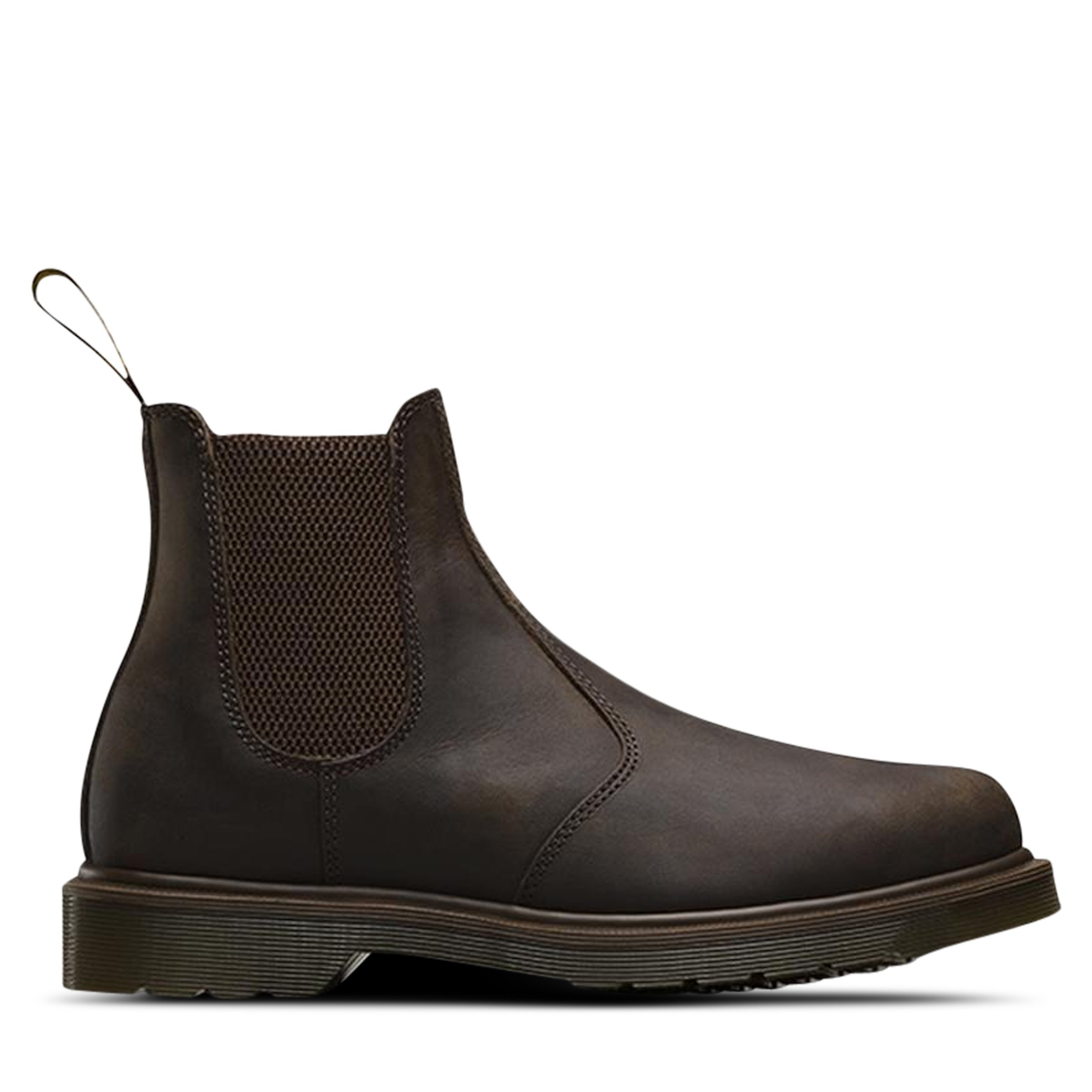 Dr Martens 2976 Crazy Horse Chelsea Boot Dark Brown Hype DC