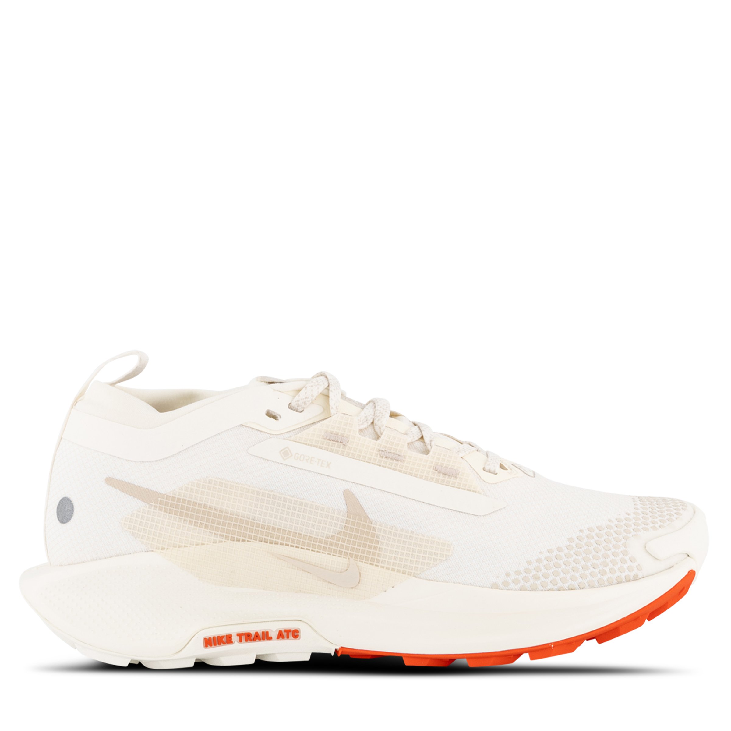 Nike Pegasus Trail 5 GORE TEX Womens Salt Light Orewood Brown Picante Red Hype DC