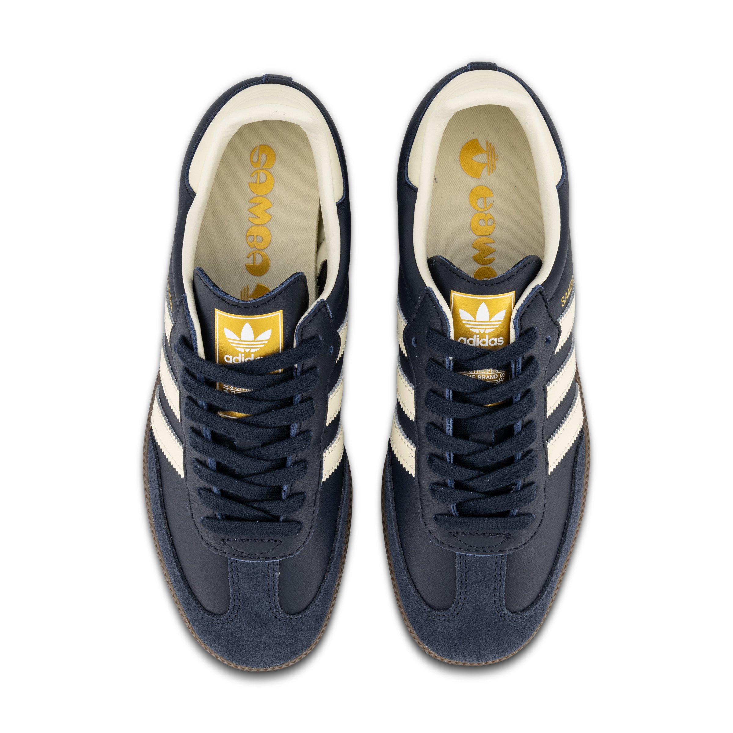 Shop adidas Originals Samba sneakers in Navy & Cream | Hype DC