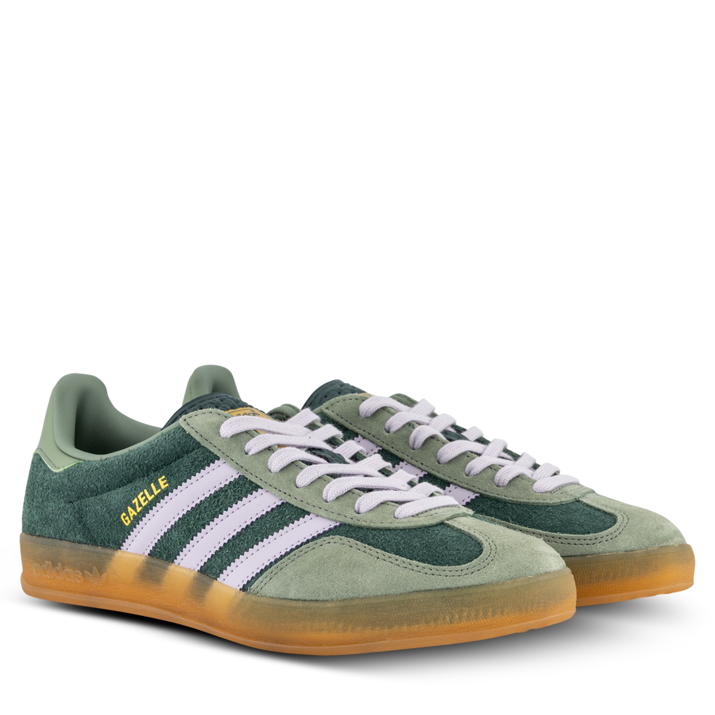 Green suede Gazelle sneaker Mineral Green Gazelle sneakers Hype DC