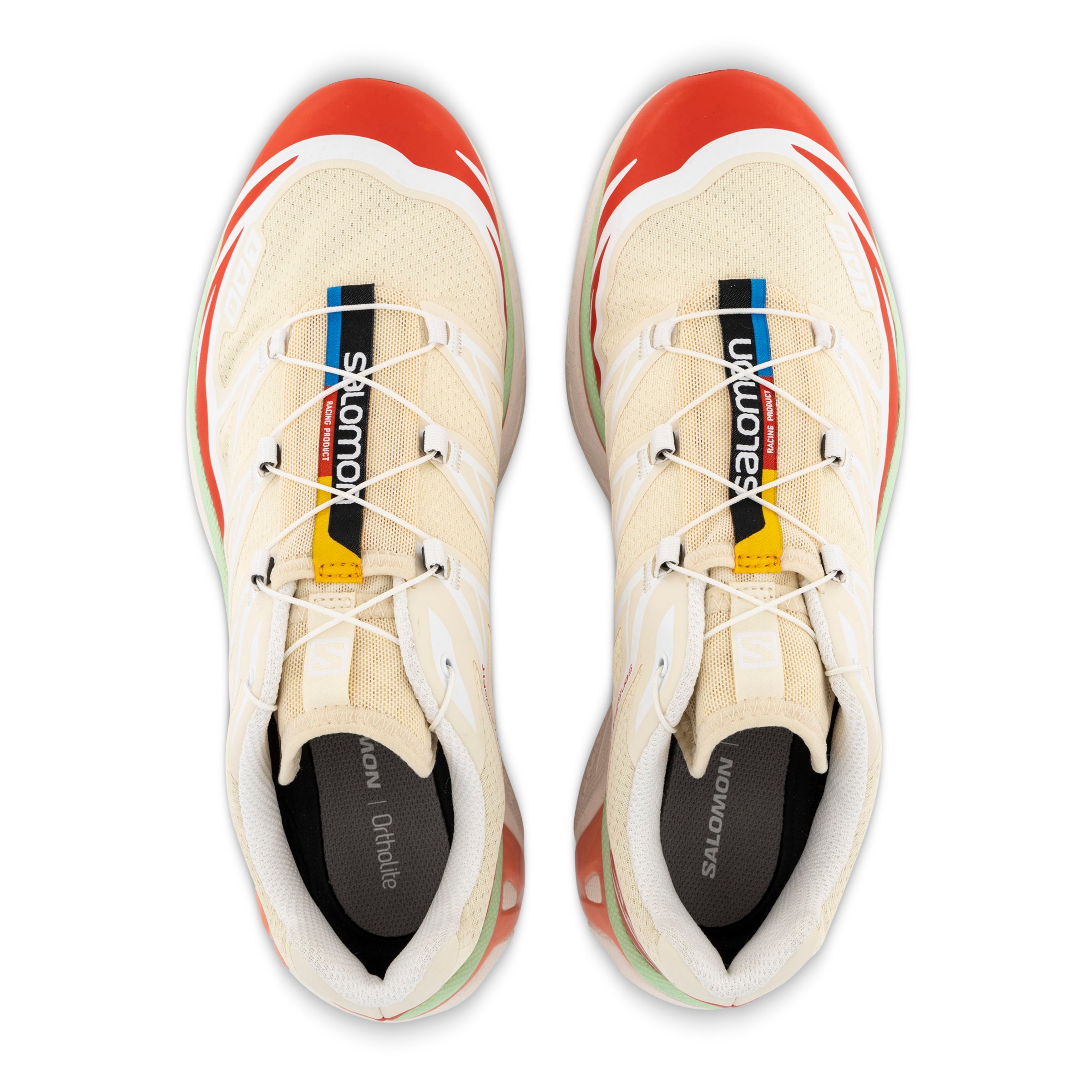 Salomon XT-6 Shortbread/Poppy Red/Green Ash | Hype DC