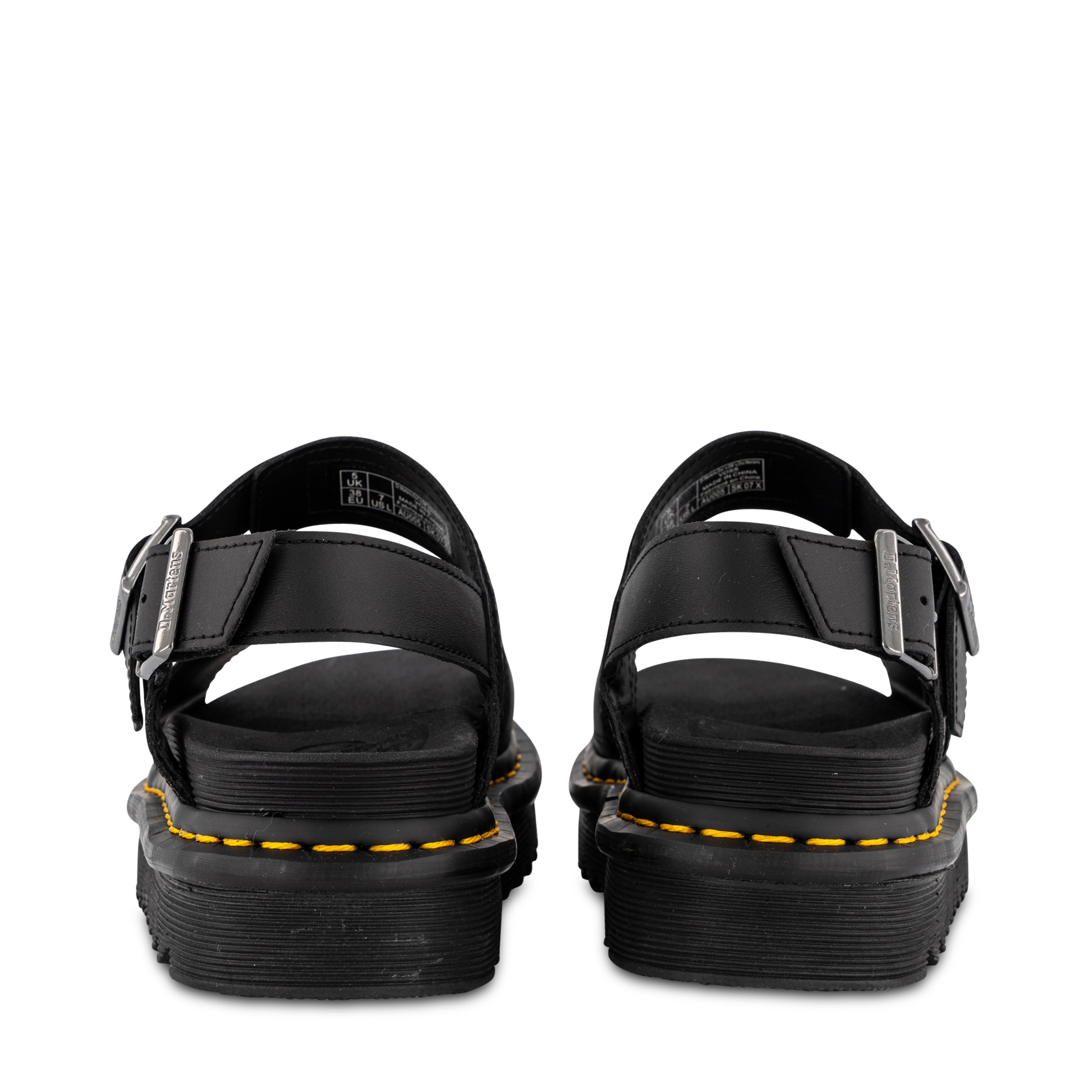 Dr Martens Voss Single Strap Sandal Womens Black Hydro | Hype DC