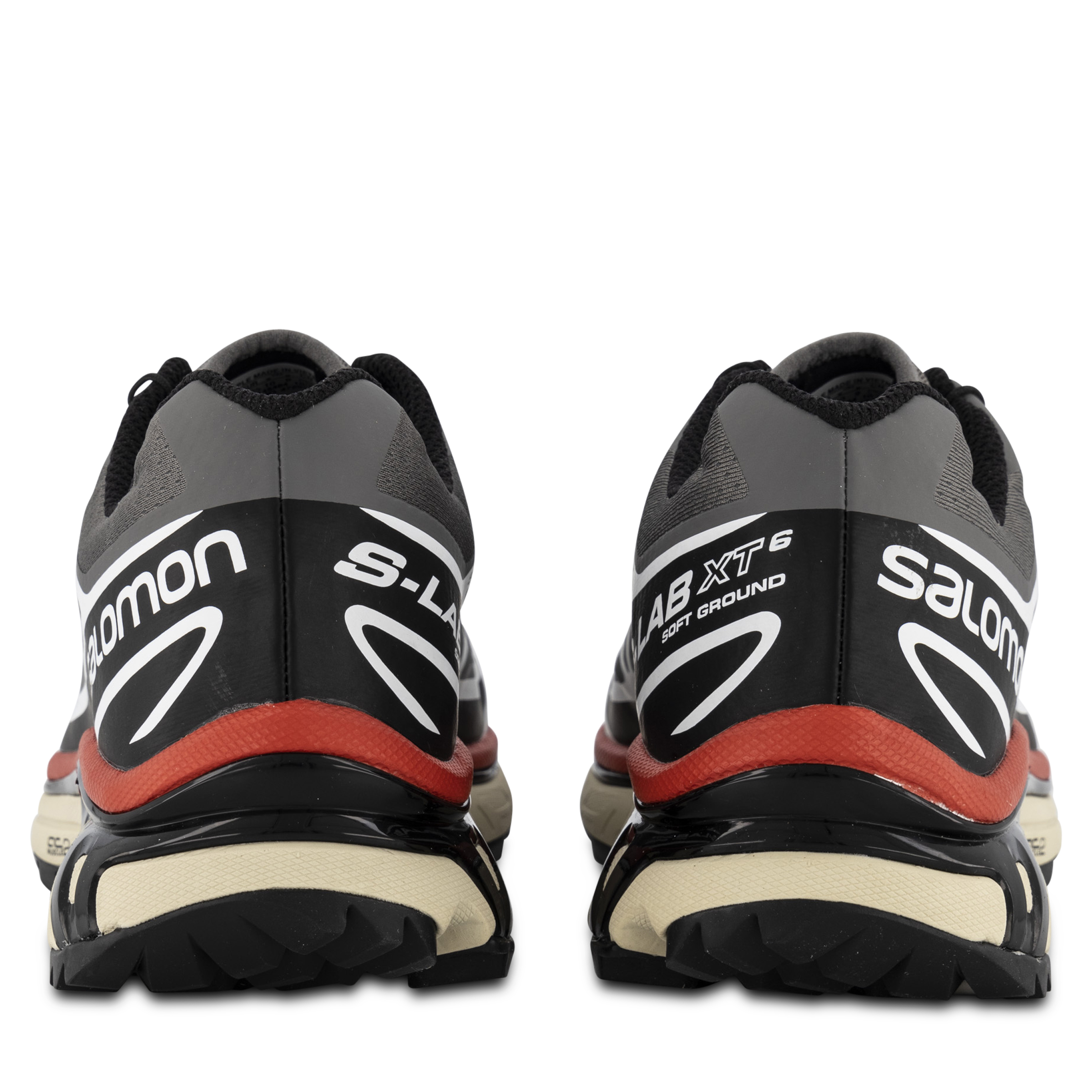 Salomon XT6 Pewter/Black/Aurora Red Hype DC