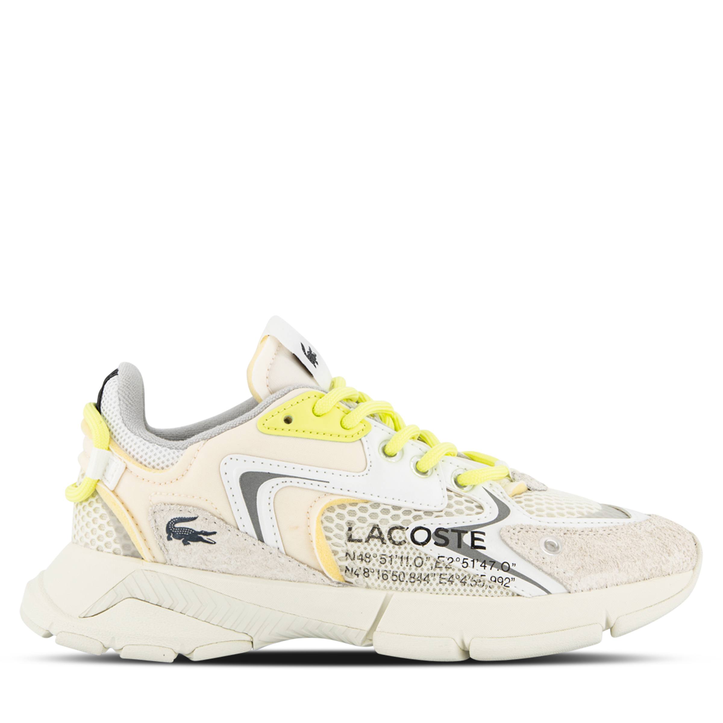 Lacoste L003 Neo Womens Off White / Black | Hype DC