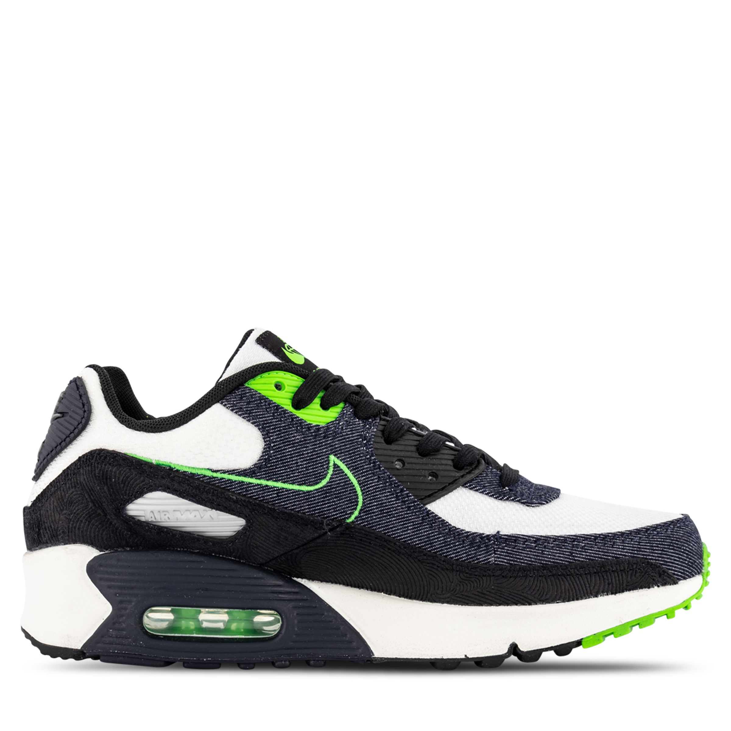 Nike Air Max 90 Youth Black/Green | Hype DC