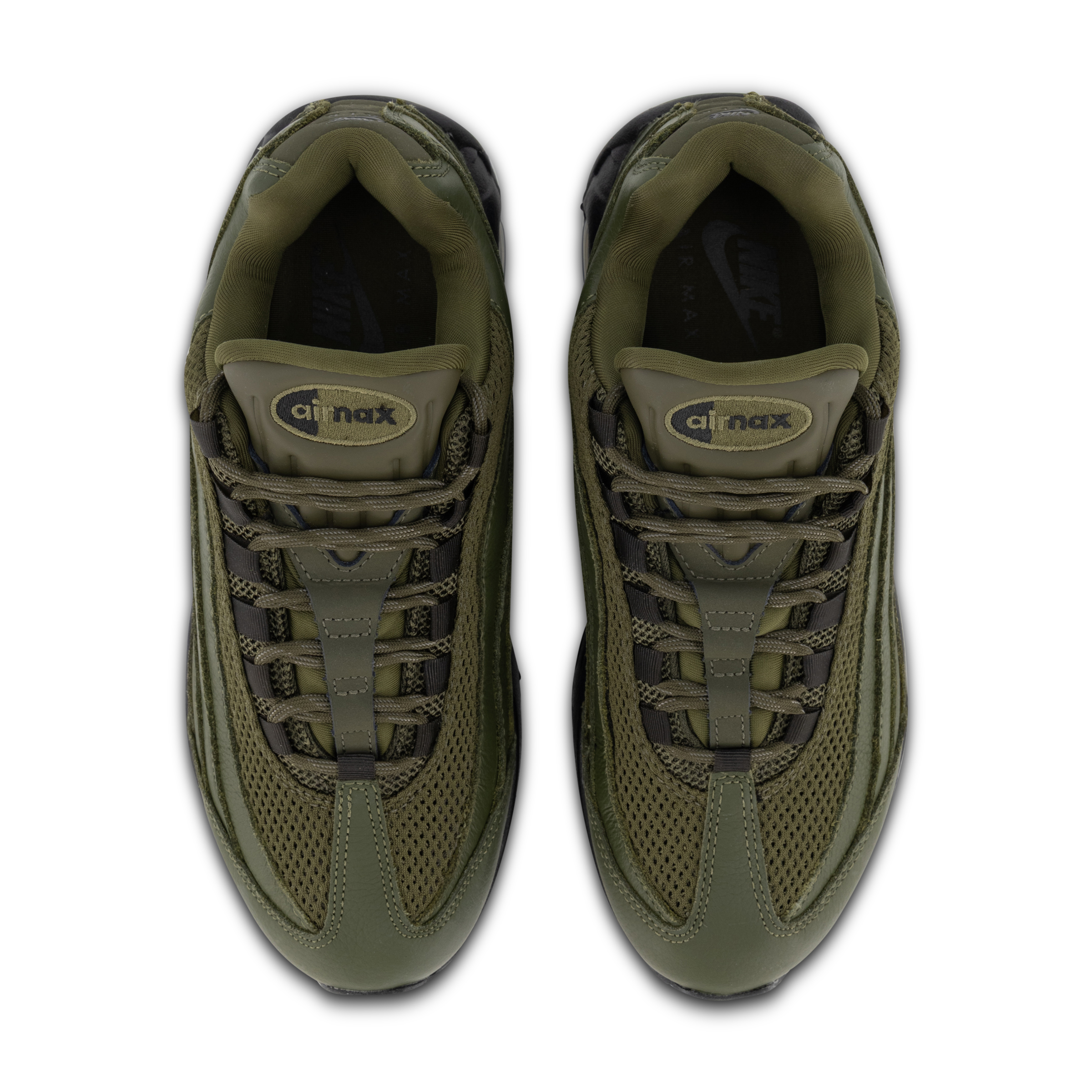 Nike Air Max 95 Womens Cargo Khaki/Medium Olive-Black | Hype DC