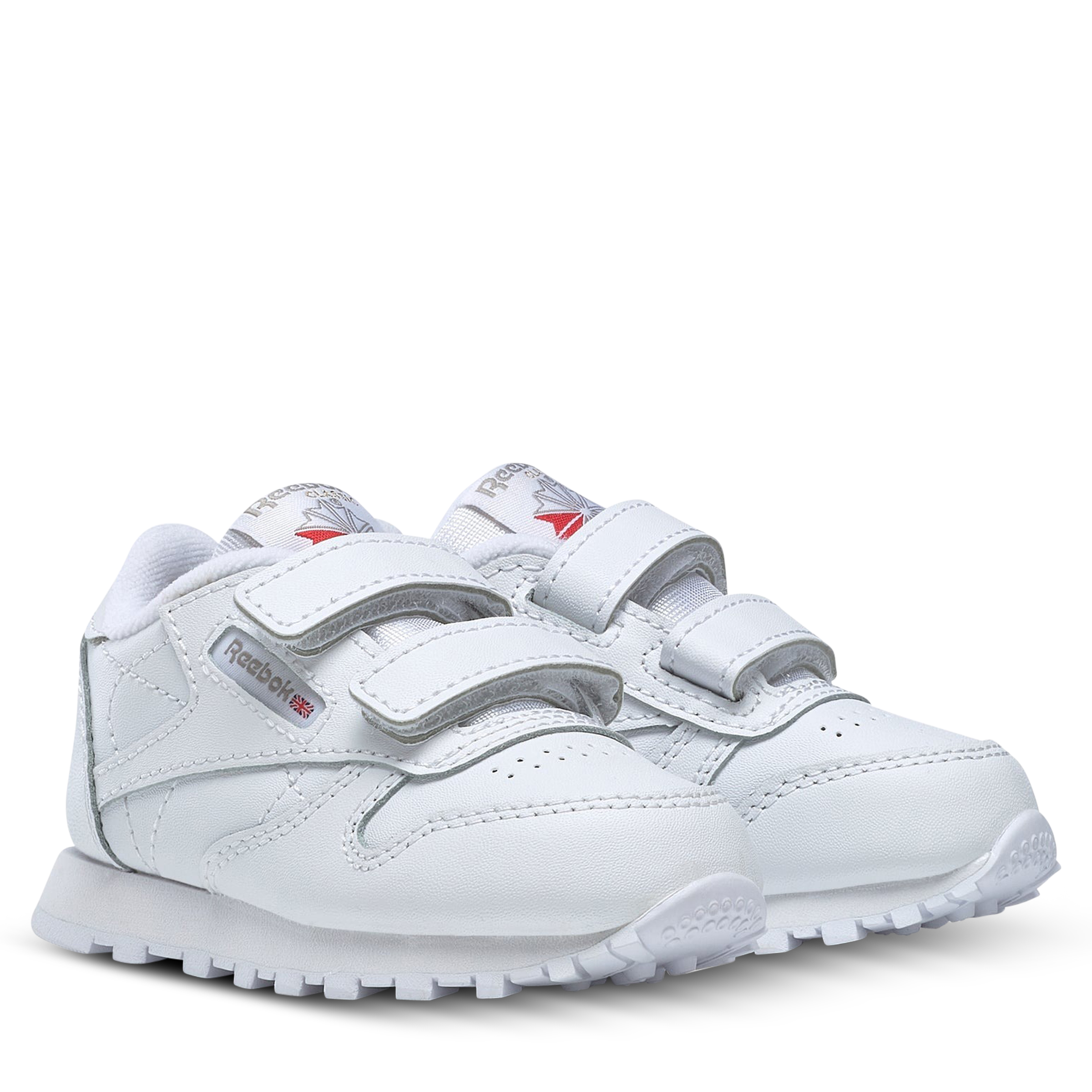 Reebok Classic Leather Toddler White/Carbon/Vector Blue Hype DC
