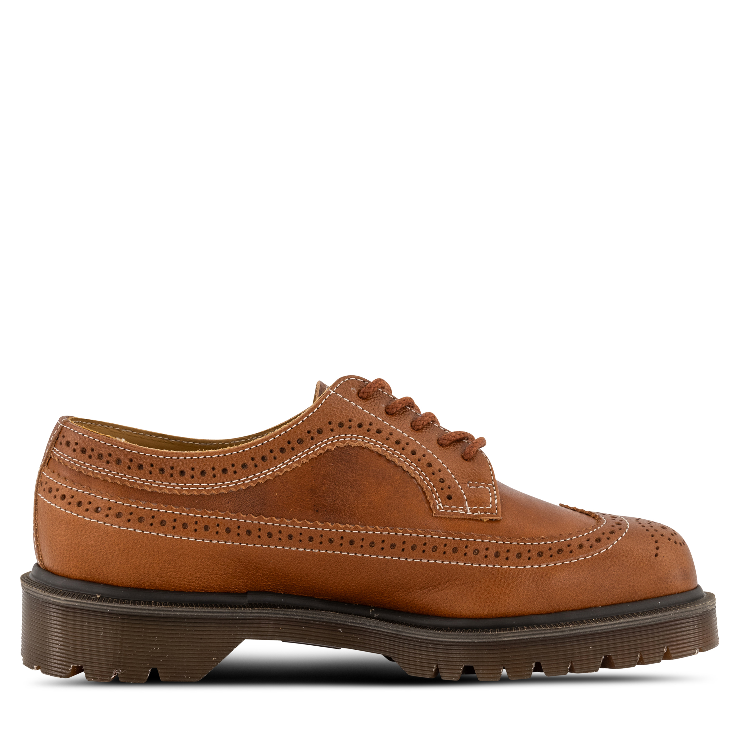 Dr Martens 3989 Brogue Amber Tan Westminster+Classic Calf Hype DC