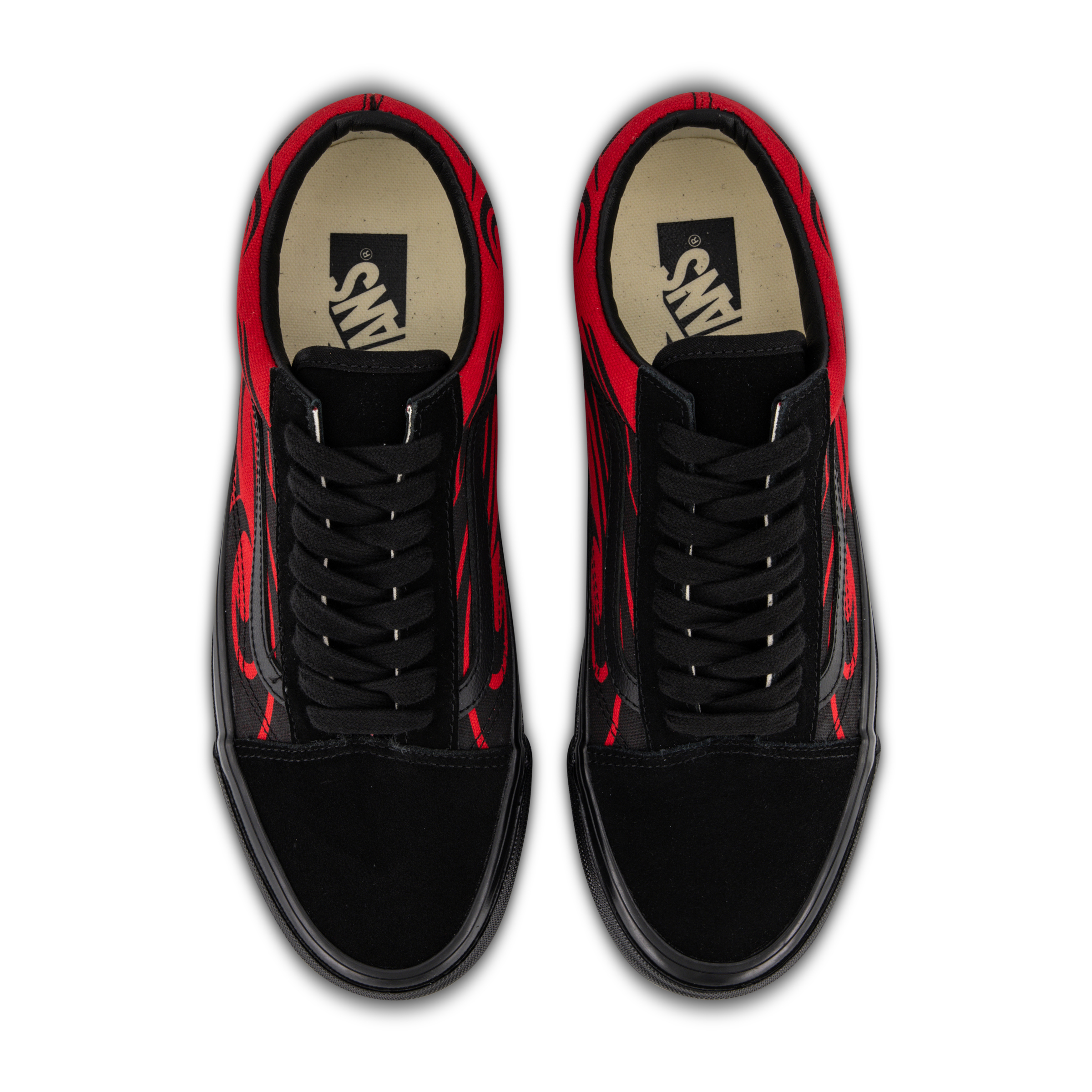 靴 Vans Lx Old Skool Y2k Flame Black/RED VANS バンズ スニーカー PREMIUM OLD SKOOL Y2K FLAME BLACK RED
