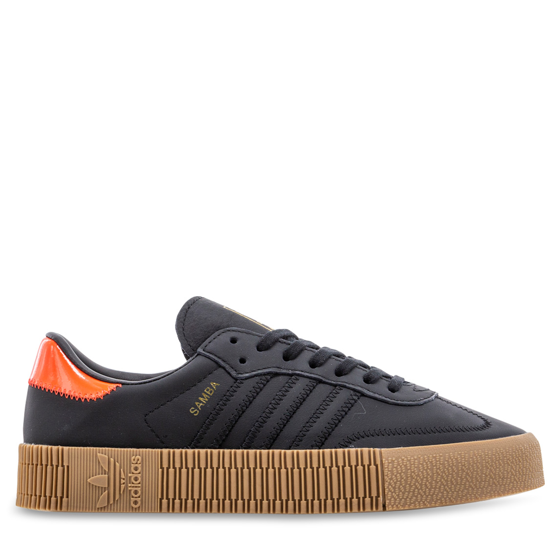 adidas Originals SAMBAROSE Core Black/Core Black/Solar Red | Hype DC