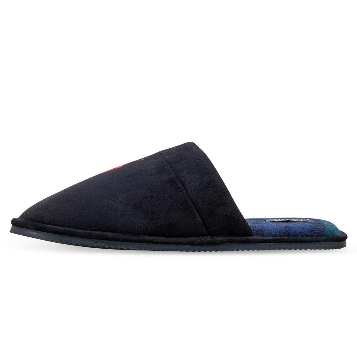 klarence microsuede scuff slipper