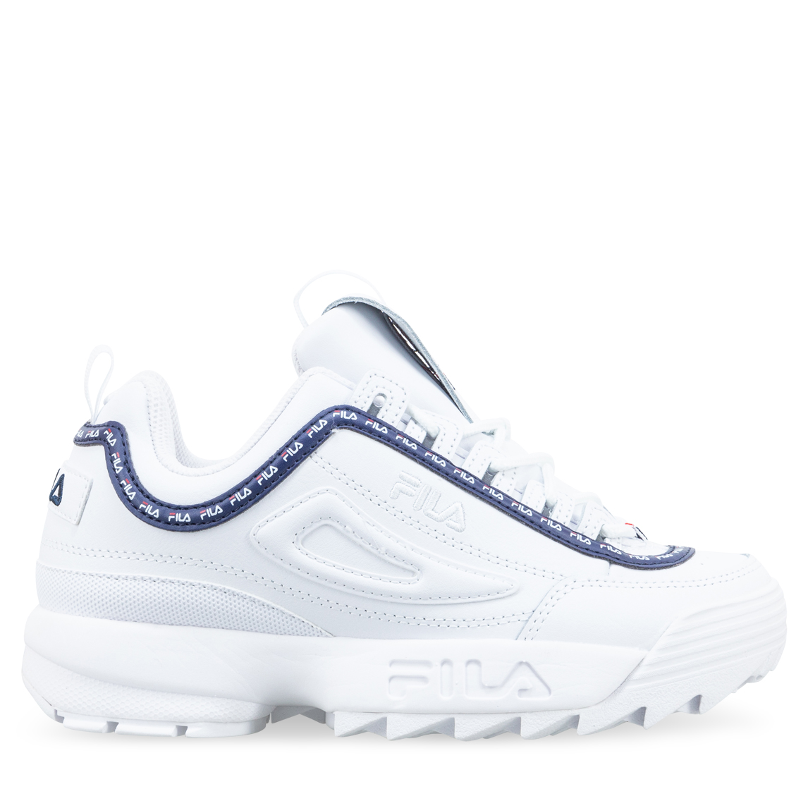 fila disruptor repeat white