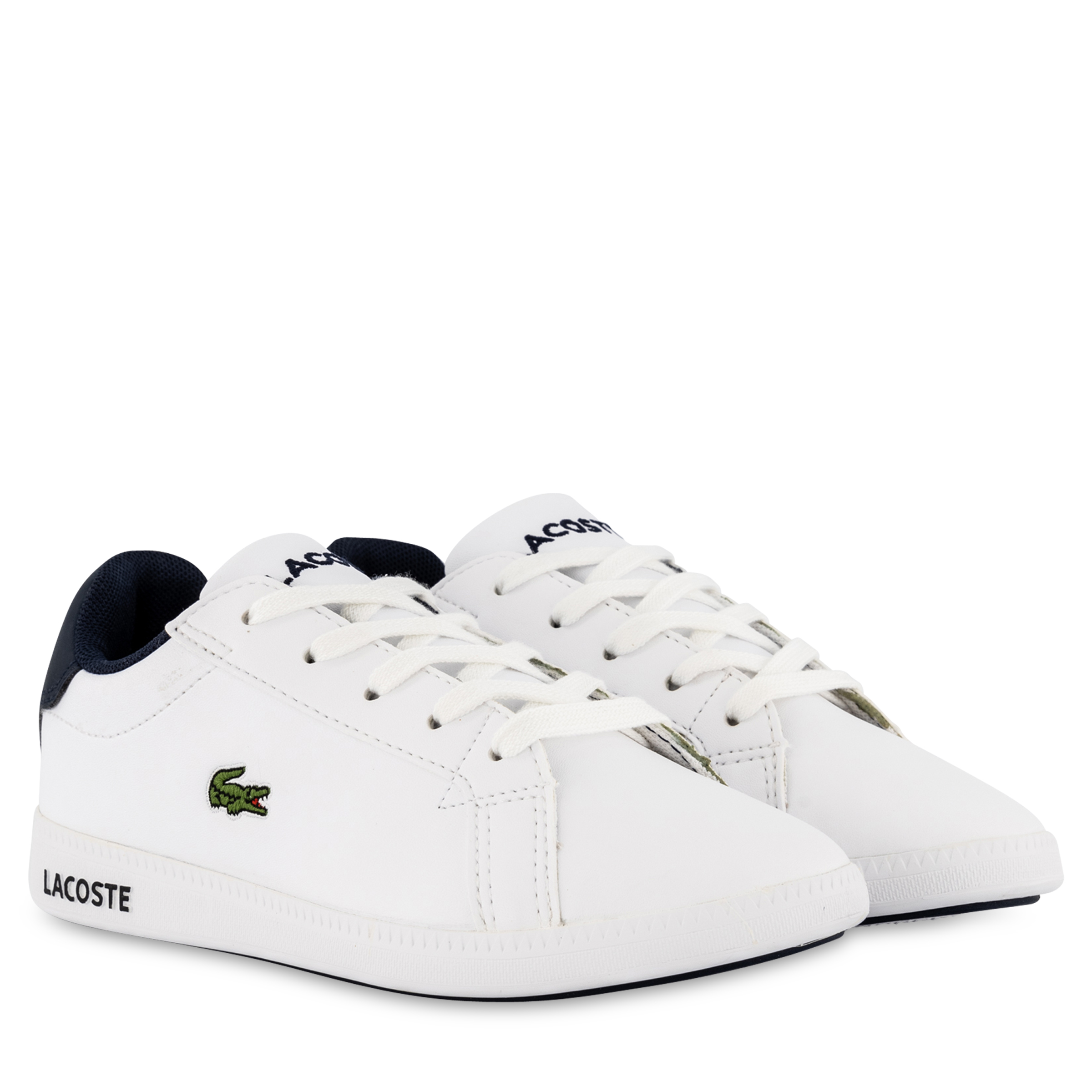 Lacoste Graduate Kids White/Navy | Hype DC